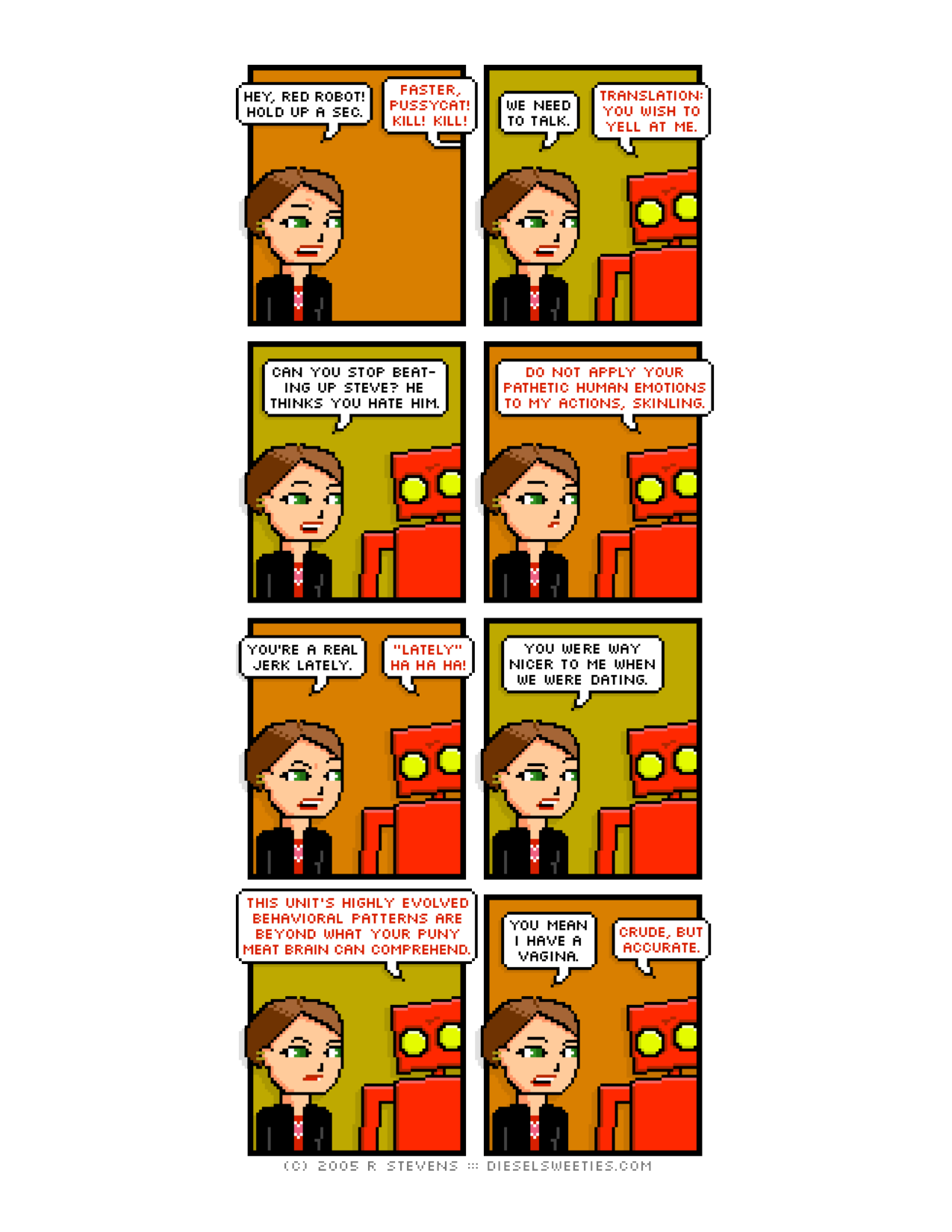 Diesel Sweeties (ebook volumes), page 164. Diesel Sweeties by R. Stevens, CC BY-NC. https://dieselsweeties.com/ebooks/