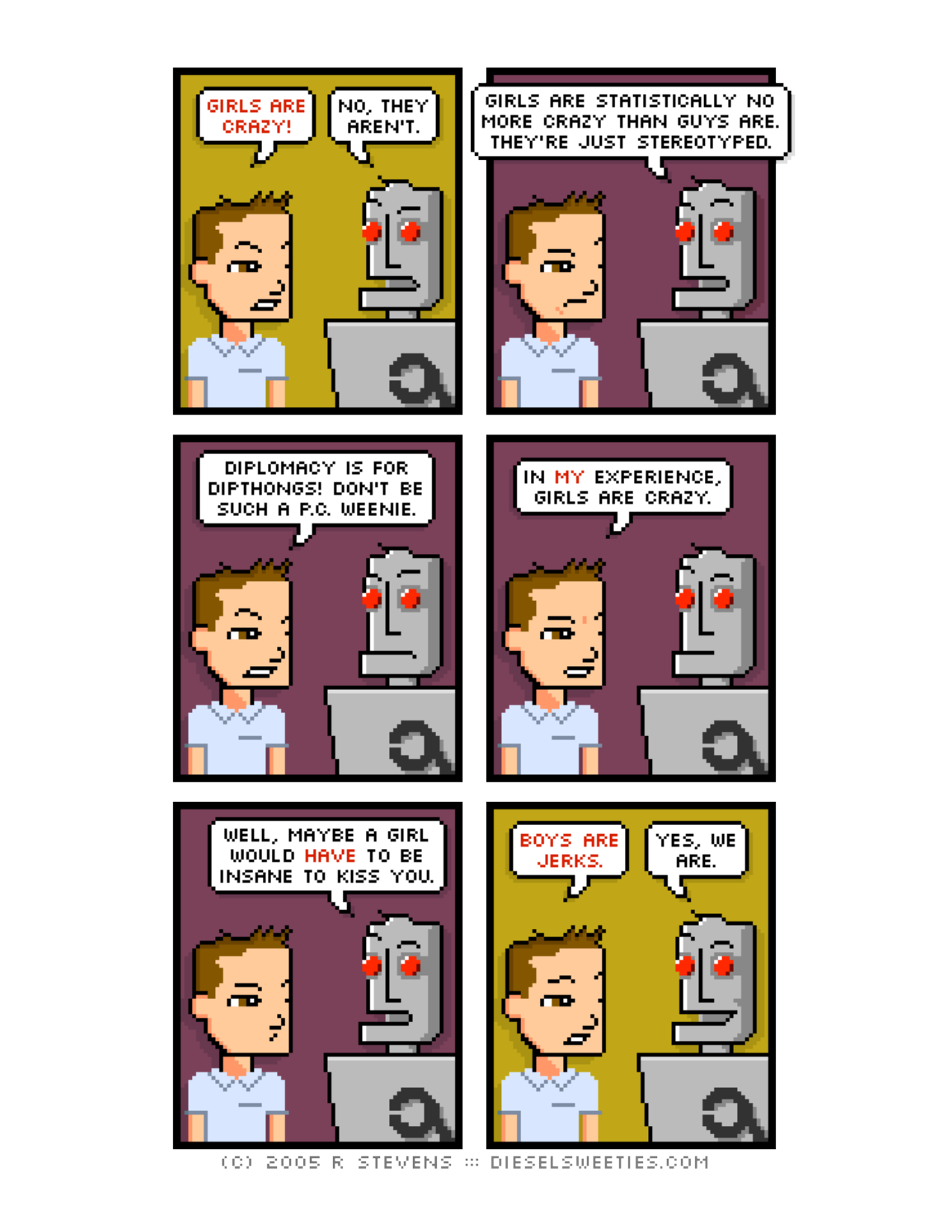 Diesel Sweeties (ebook volumes), page 167. Diesel Sweeties by R. Stevens, CC BY-NC. https://dieselsweeties.com/ebooks/