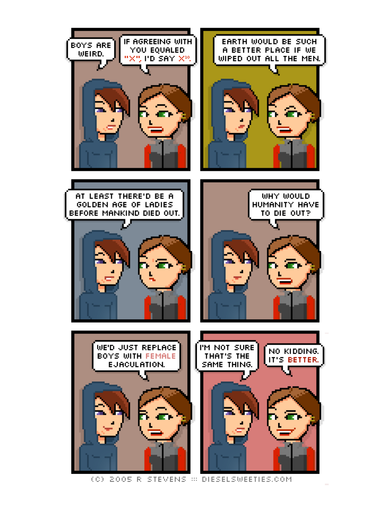 Diesel Sweeties (ebook volumes), page 173. Diesel Sweeties by R. Stevens, CC BY-NC. https://dieselsweeties.com/ebooks/