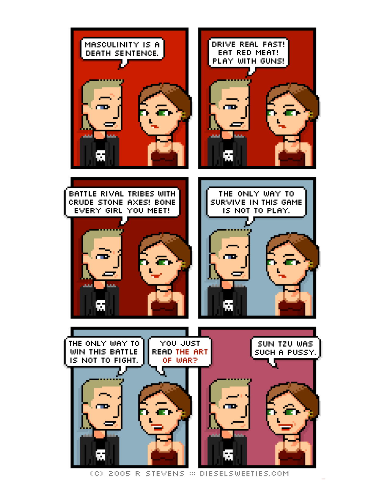 Diesel Sweeties (ebook volumes), page 180. Diesel Sweeties by R. Stevens, CC BY-NC. https://dieselsweeties.com/ebooks/