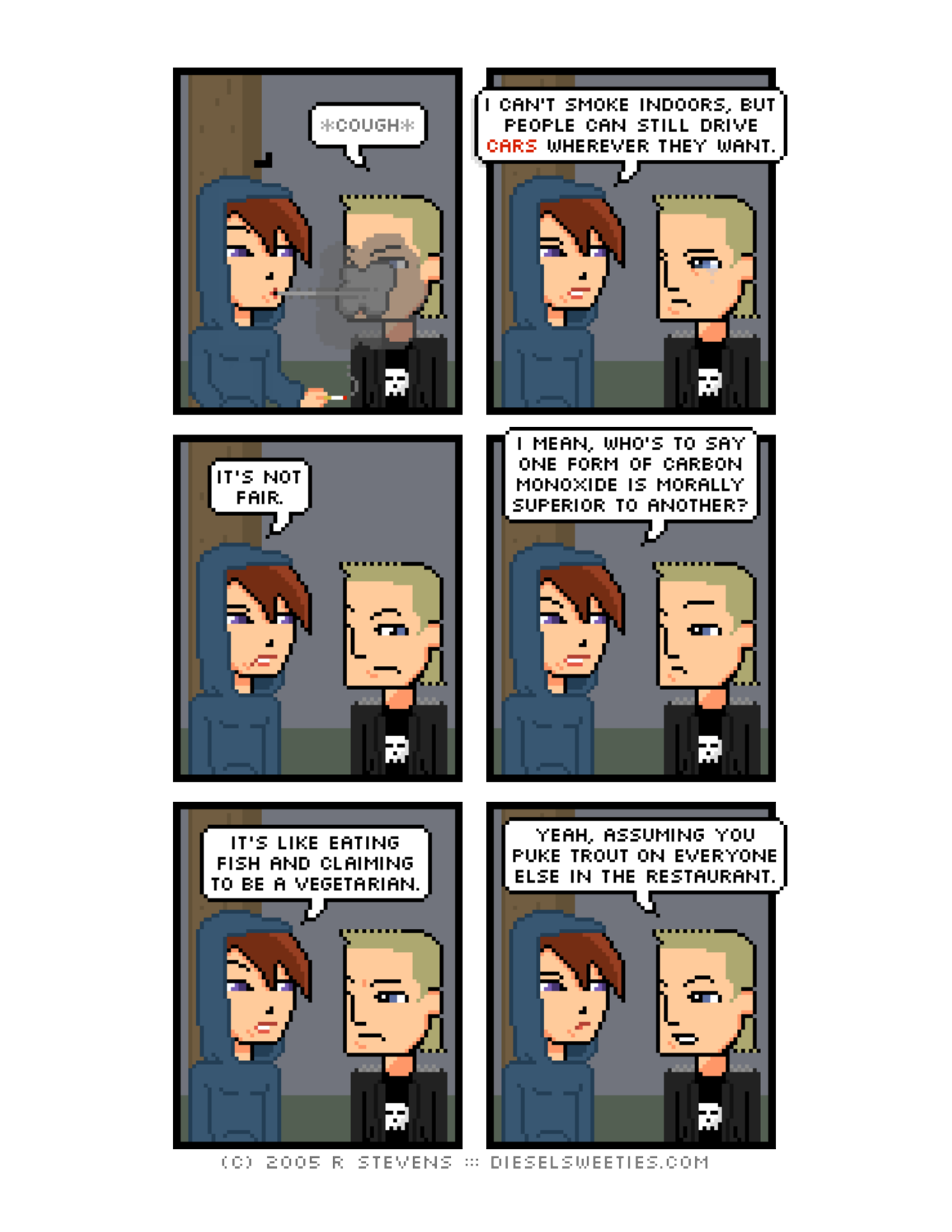 Diesel Sweeties (ebook volumes), page 184. Diesel Sweeties by R. Stevens, CC BY-NC. https://dieselsweeties.com/ebooks/