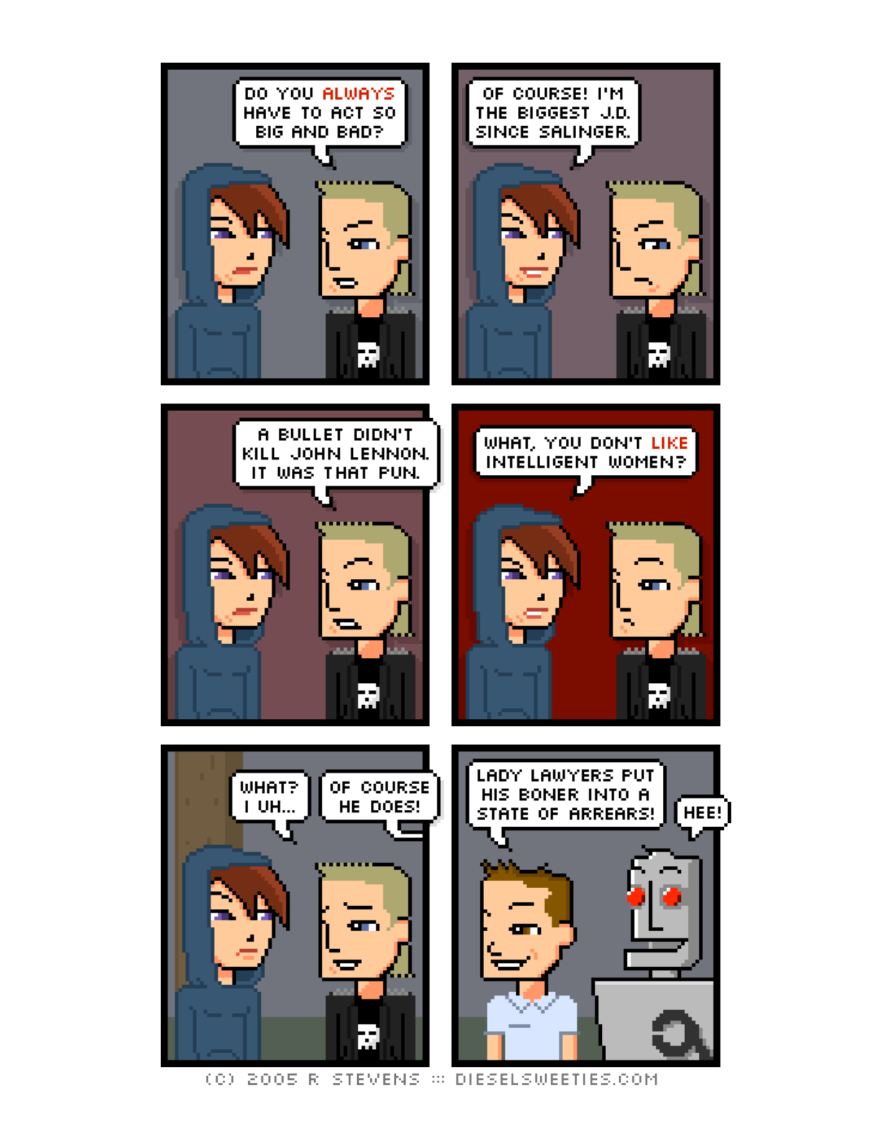 Diesel Sweeties (ebook volumes), page 185. Diesel Sweeties by R. Stevens, CC BY-NC. https://dieselsweeties.com/ebooks/
