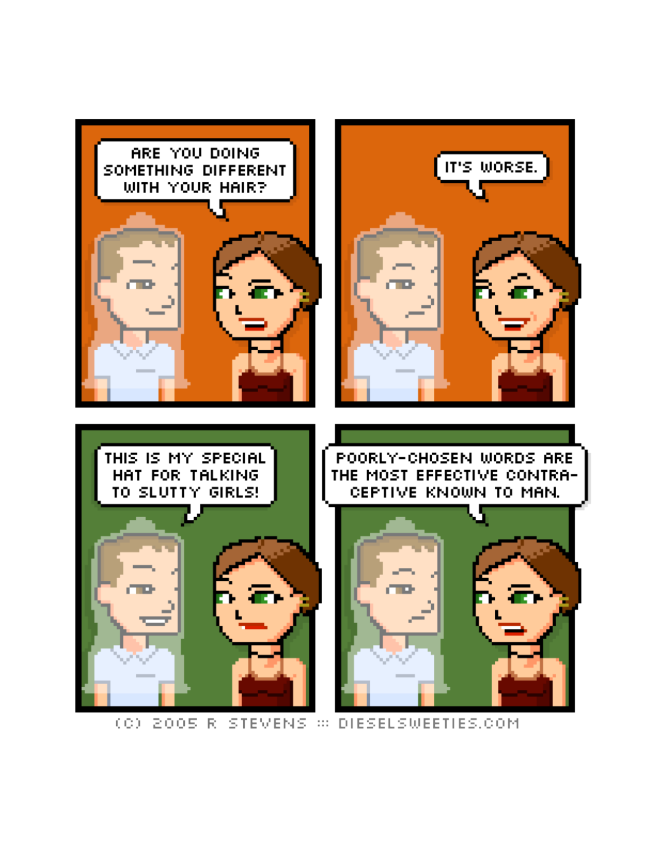 Diesel Sweeties (ebook volumes), page 195. Diesel Sweeties by R. Stevens, CC BY-NC. https://dieselsweeties.com/ebooks/