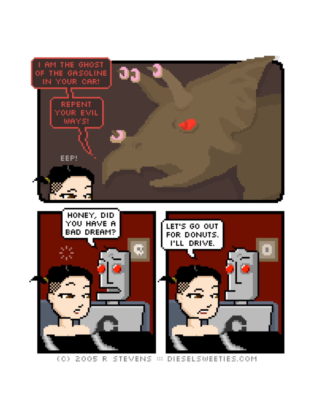 Diesel Sweeties (ebook volumes), page 197. Diesel Sweeties by R. Stevens, CC BY-NC. https://dieselsweeties.com/ebooks/