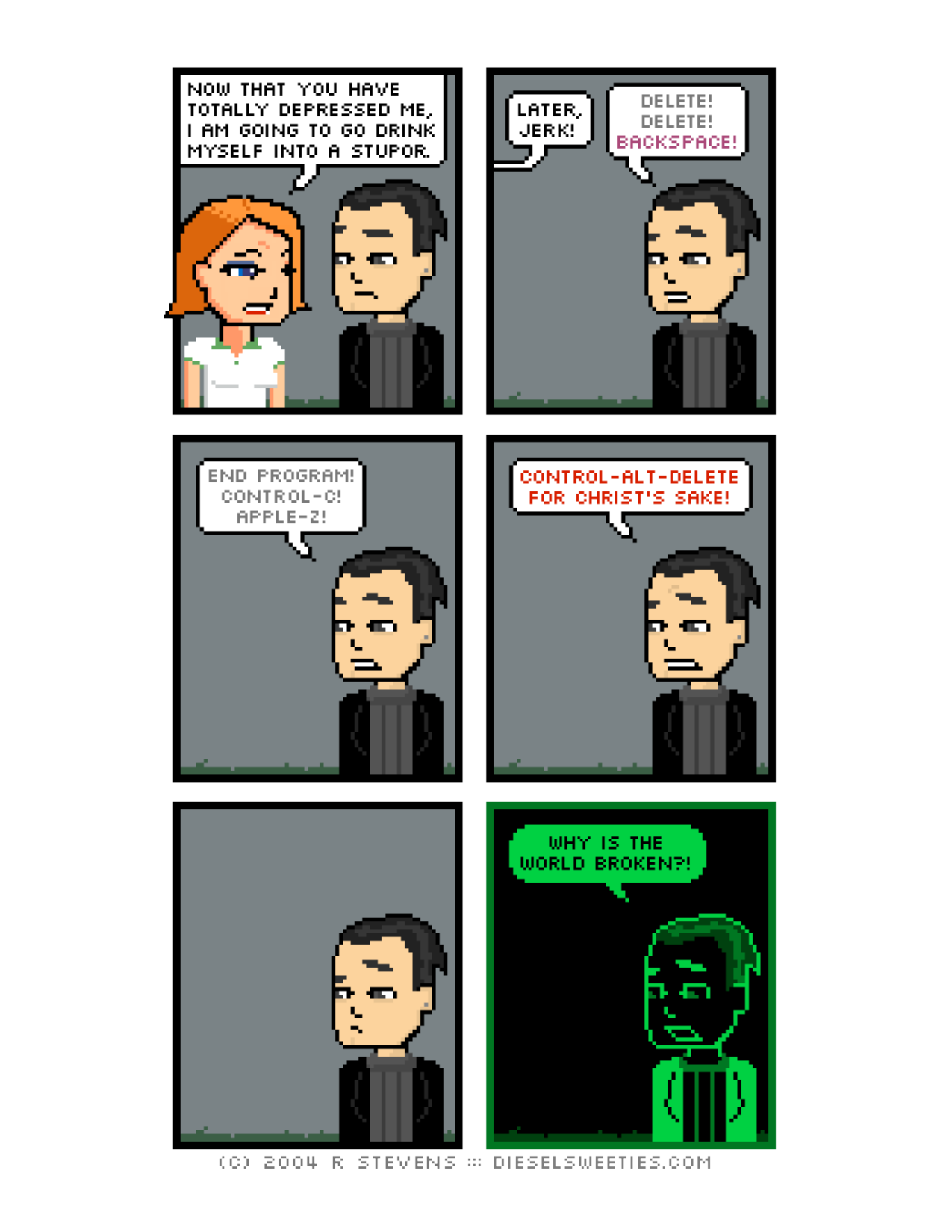 Diesel Sweeties (ebook volumes), page 22. Diesel Sweeties by R. Stevens, CC BY-NC. https://dieselsweeties.com/ebooks/