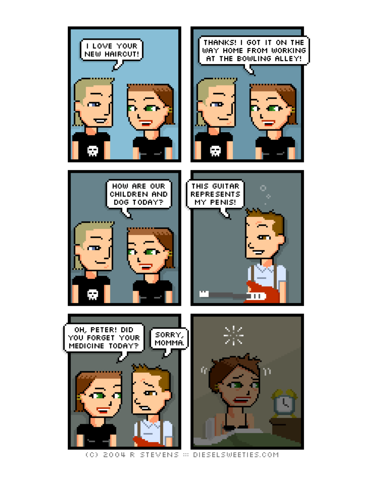 Diesel Sweeties (ebook volumes), page 26. Diesel Sweeties by R. Stevens, CC BY-NC. https://dieselsweeties.com/ebooks/