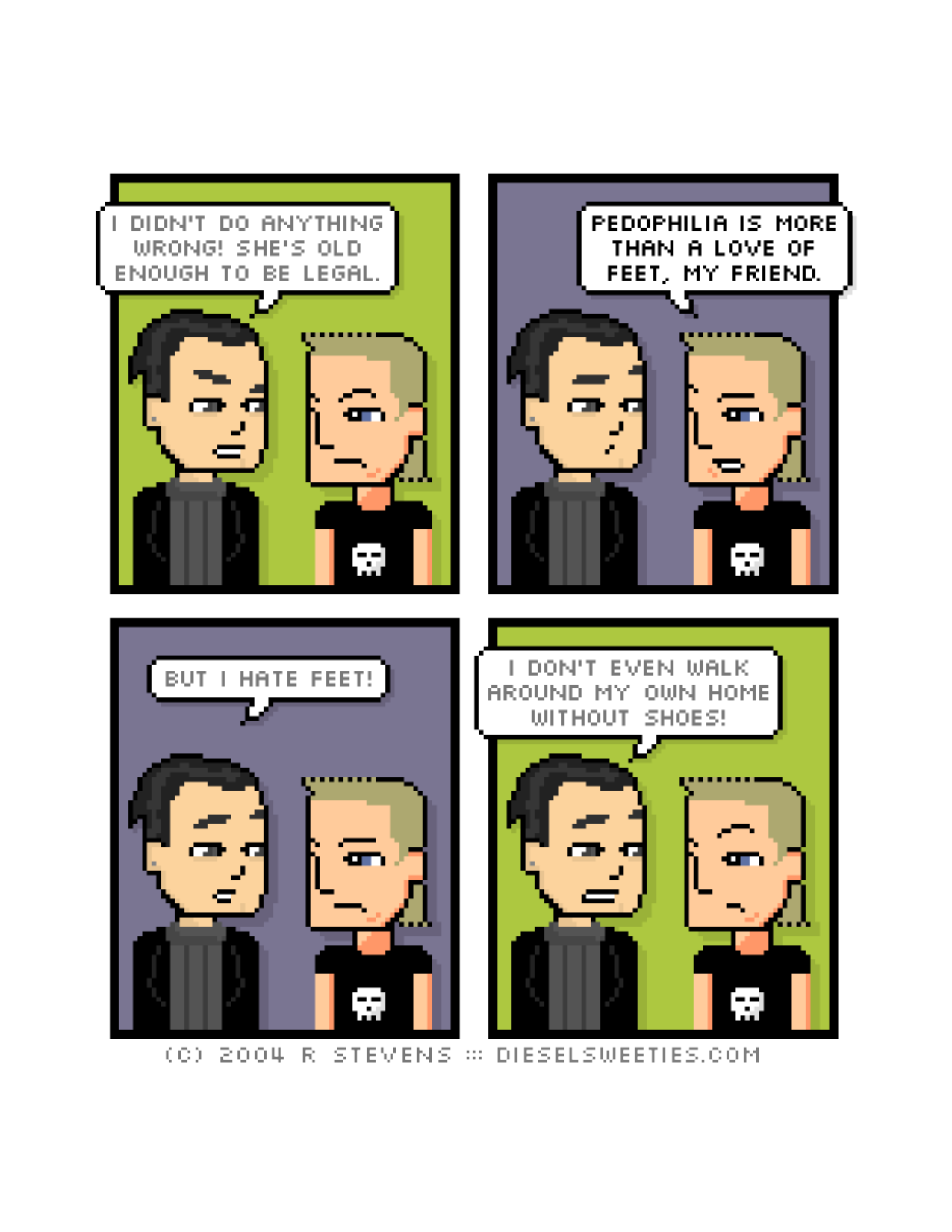 Diesel Sweeties (ebook volumes), page 29. Diesel Sweeties by R. Stevens, CC BY-NC. https://dieselsweeties.com/ebooks/