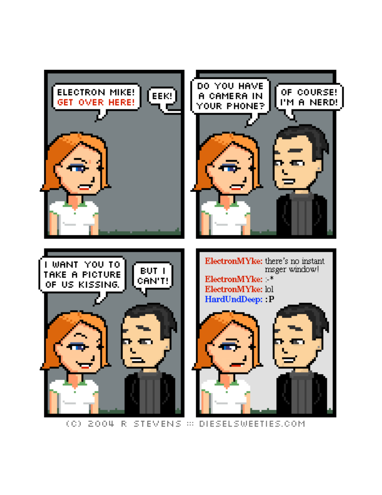Diesel Sweeties (ebook volumes), page 31. Diesel Sweeties by R. Stevens, CC BY-NC. https://dieselsweeties.com/ebooks/