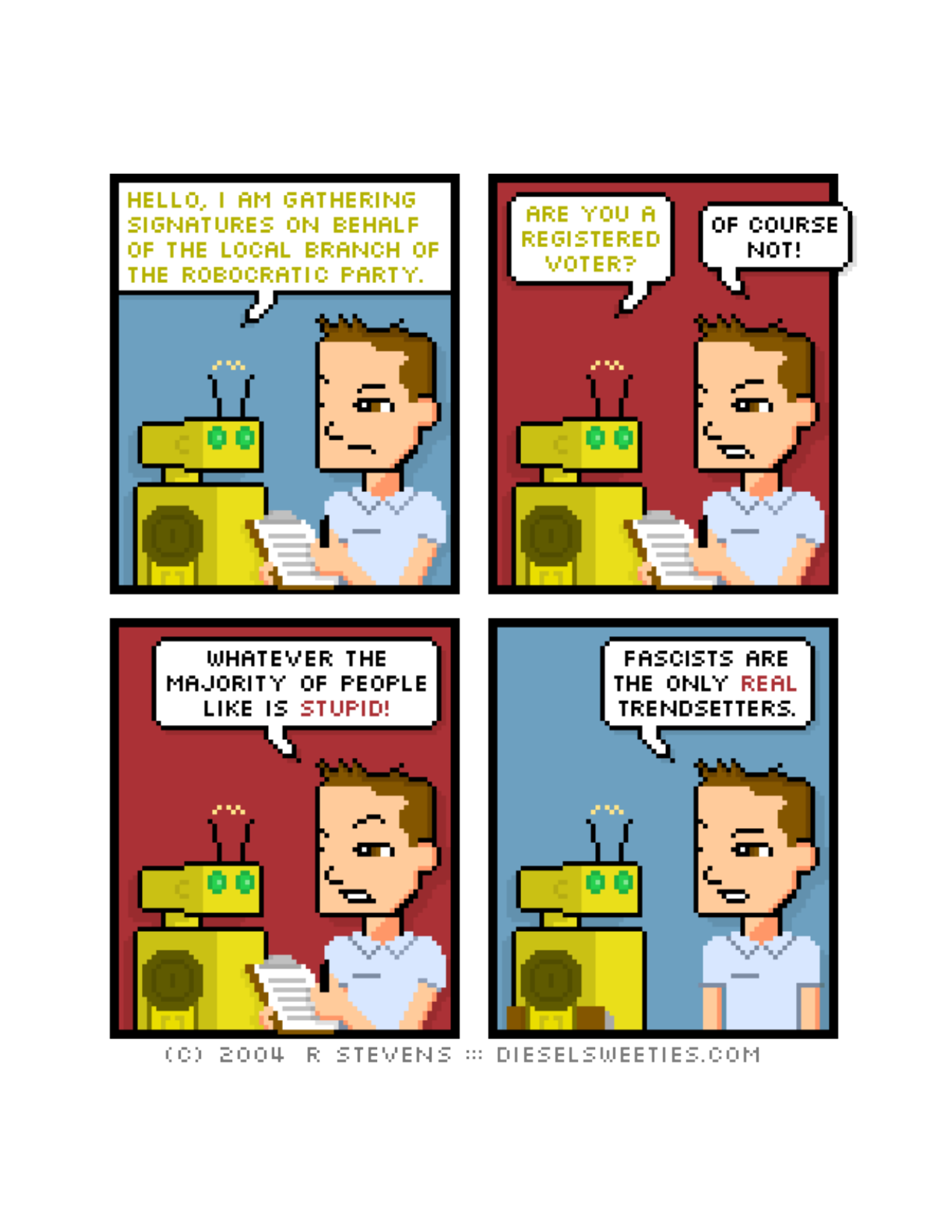 Diesel Sweeties (ebook volumes), page 32. Diesel Sweeties by R. Stevens, CC BY-NC. https://dieselsweeties.com/ebooks/