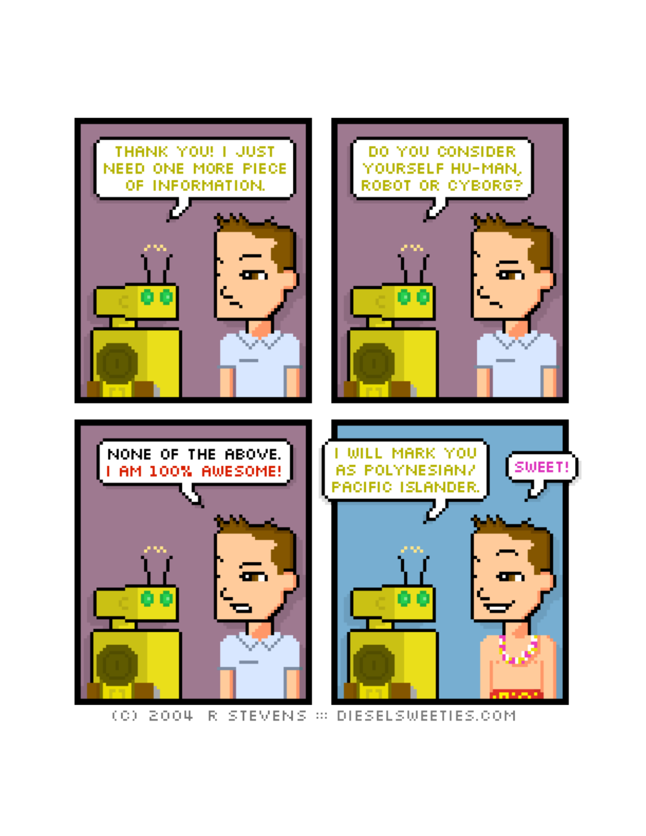 Diesel Sweeties (ebook volumes), page 33. Diesel Sweeties by R. Stevens, CC BY-NC. https://dieselsweeties.com/ebooks/