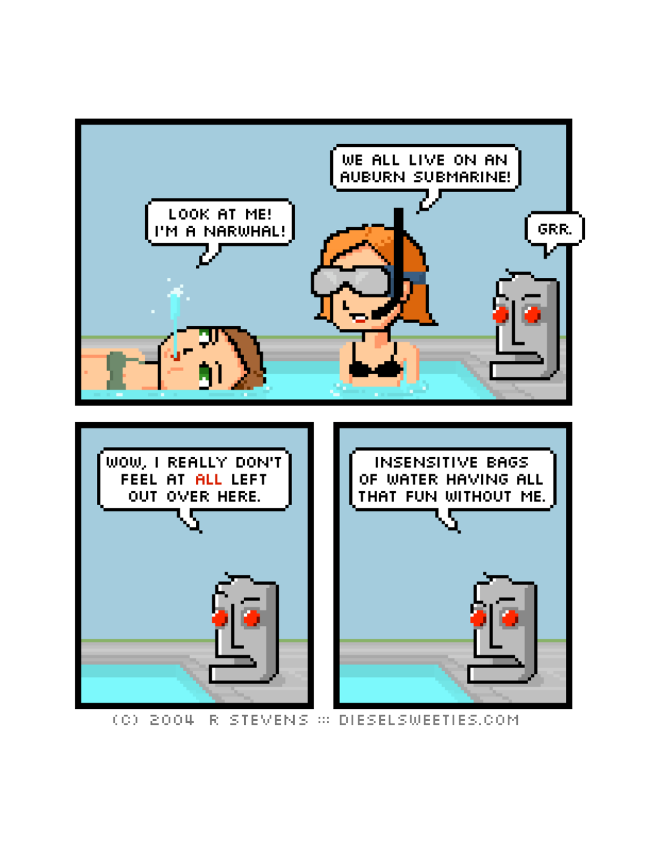 Diesel Sweeties (ebook volumes), page 5. Diesel Sweeties by R. Stevens, CC BY-NC. https://dieselsweeties.com/ebooks/