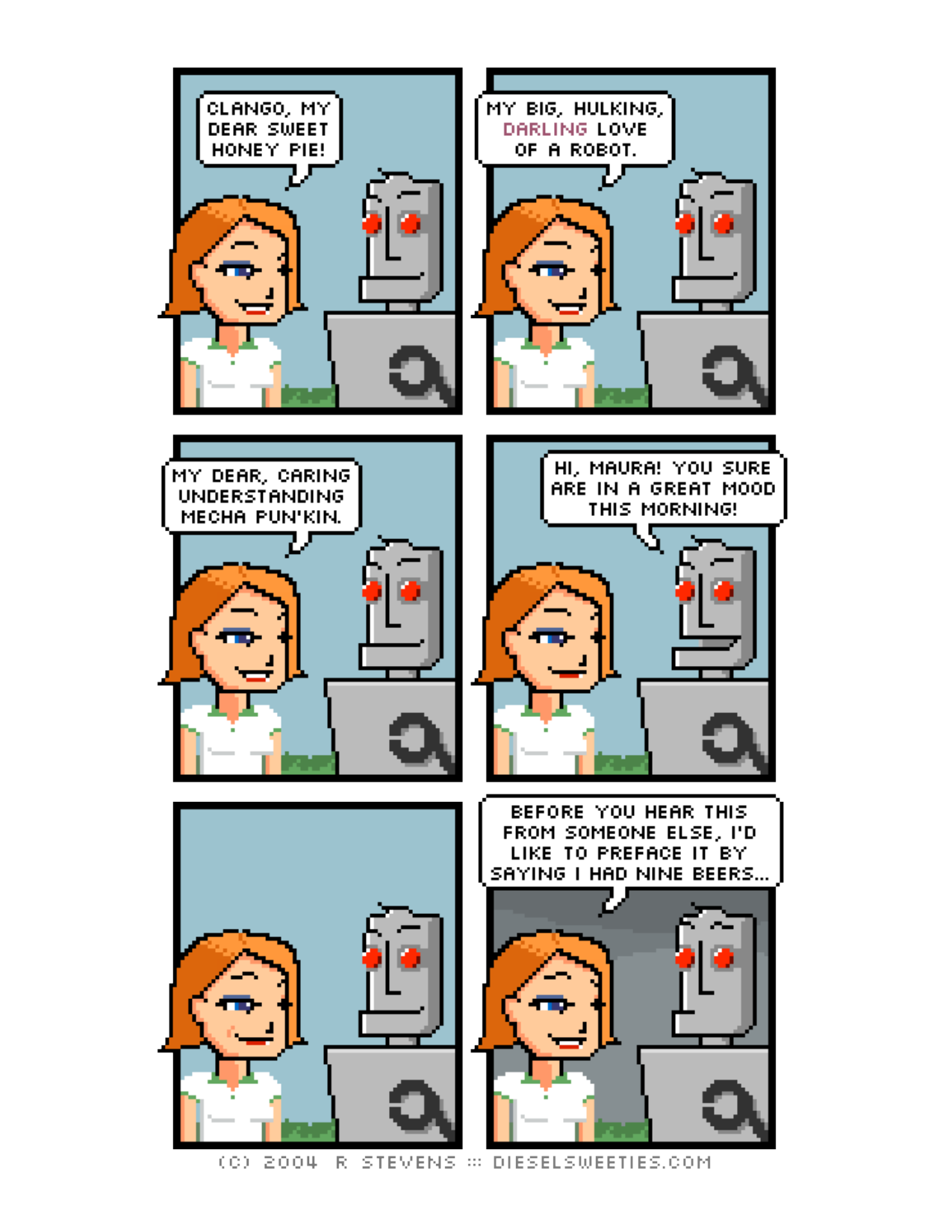 Diesel Sweeties (ebook volumes), page 56. Diesel Sweeties by R. Stevens, CC BY-NC. https://dieselsweeties.com/ebooks/