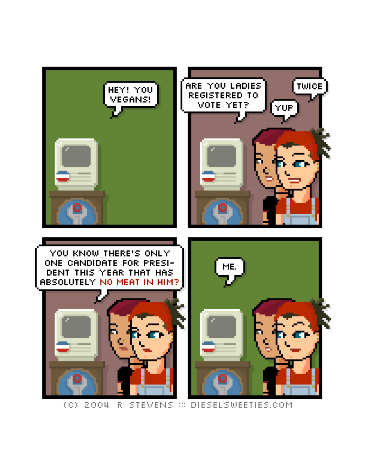 Diesel Sweeties (ebook volumes), page 73. Diesel Sweeties by R. Stevens, CC BY-NC. https://dieselsweeties.com/ebooks/