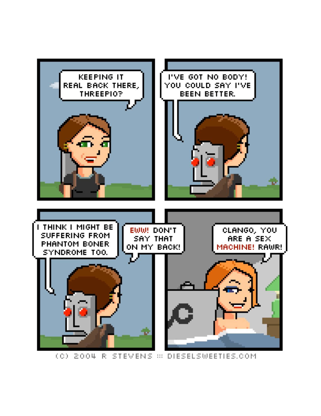 Diesel Sweeties (ebook volumes), page 76. Diesel Sweeties by R. Stevens, CC BY-NC. https://dieselsweeties.com/ebooks/