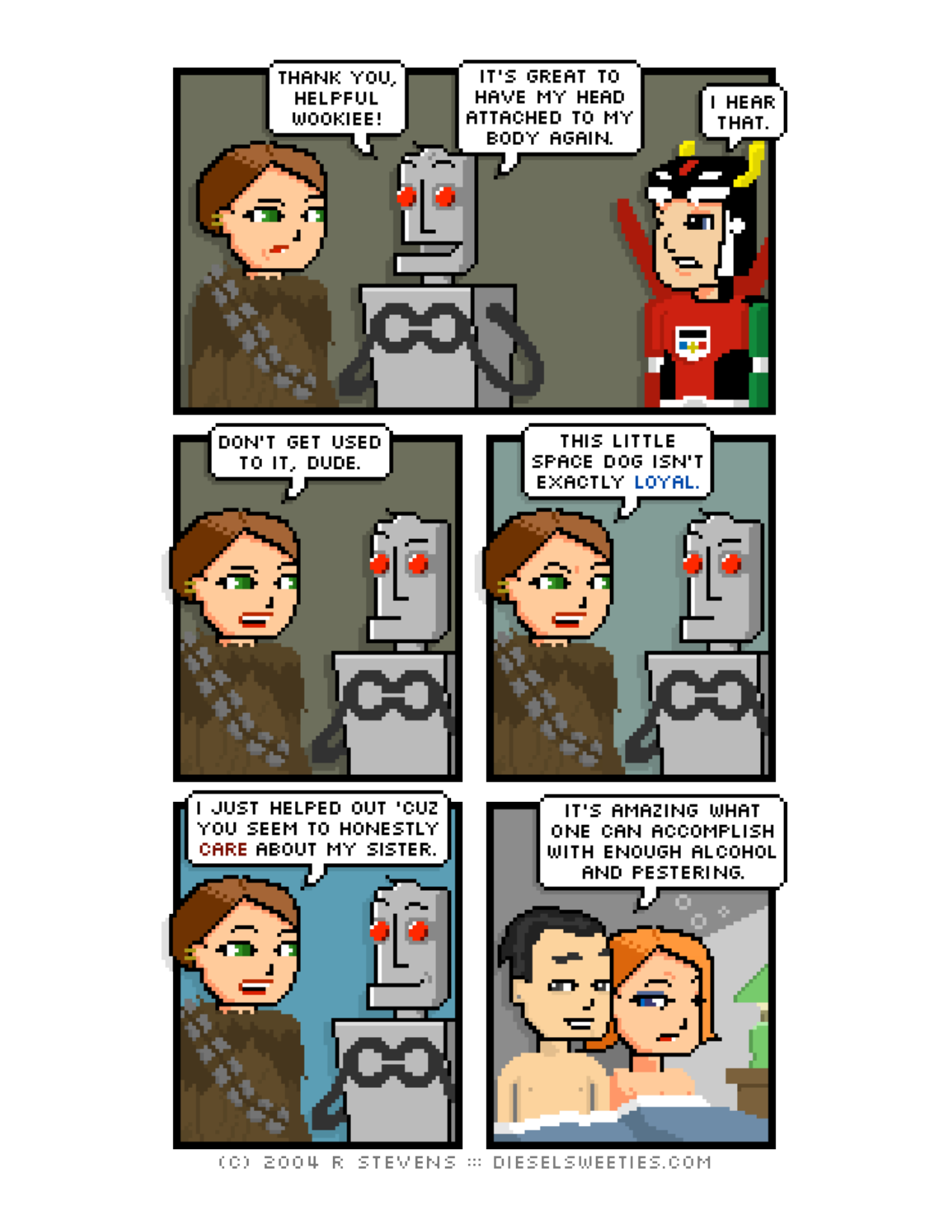 Diesel Sweeties (ebook volumes), page 84. Diesel Sweeties by R. Stevens, CC BY-NC. https://dieselsweeties.com/ebooks/