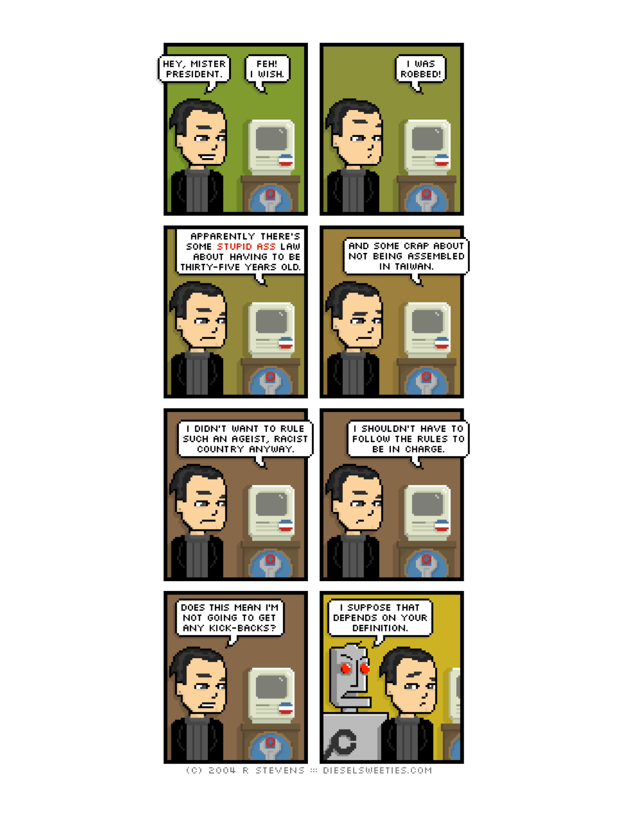 Diesel Sweeties (ebook volumes), page 88. Diesel Sweeties by R. Stevens, CC BY-NC. https://dieselsweeties.com/ebooks/