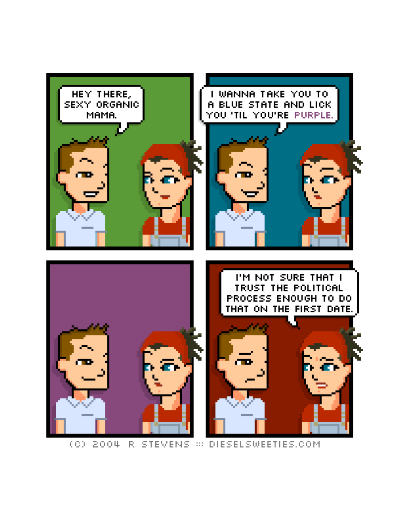 Diesel Sweeties (ebook volumes), page 91. Diesel Sweeties by R. Stevens, CC BY-NC. https://dieselsweeties.com/ebooks/