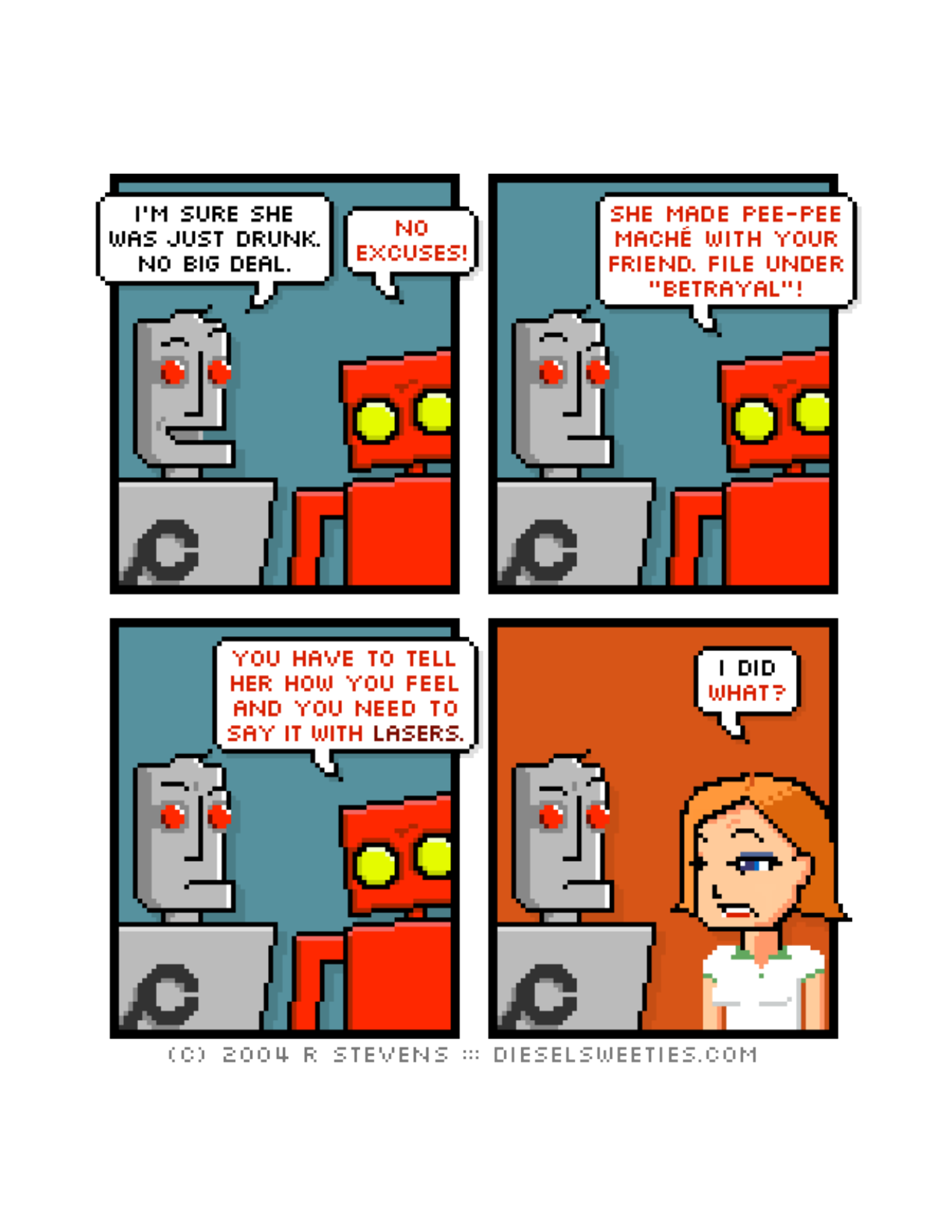 Diesel Sweeties (ebook volumes), page 95. Diesel Sweeties by R. Stevens, CC BY-NC. https://dieselsweeties.com/ebooks/