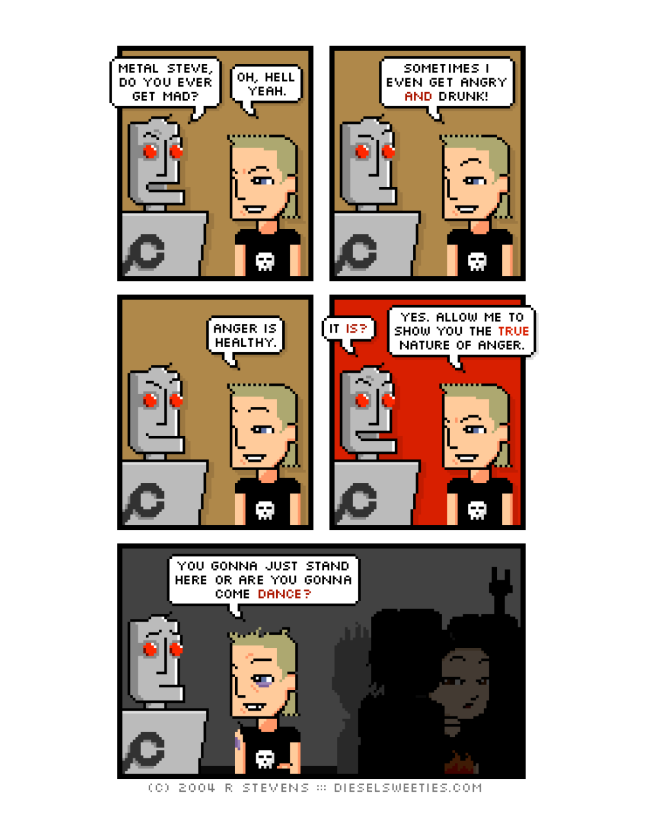 Diesel Sweeties (ebook volumes), page 100. Diesel Sweeties by R. Stevens, CC BY-NC. https://dieselsweeties.com/ebooks/