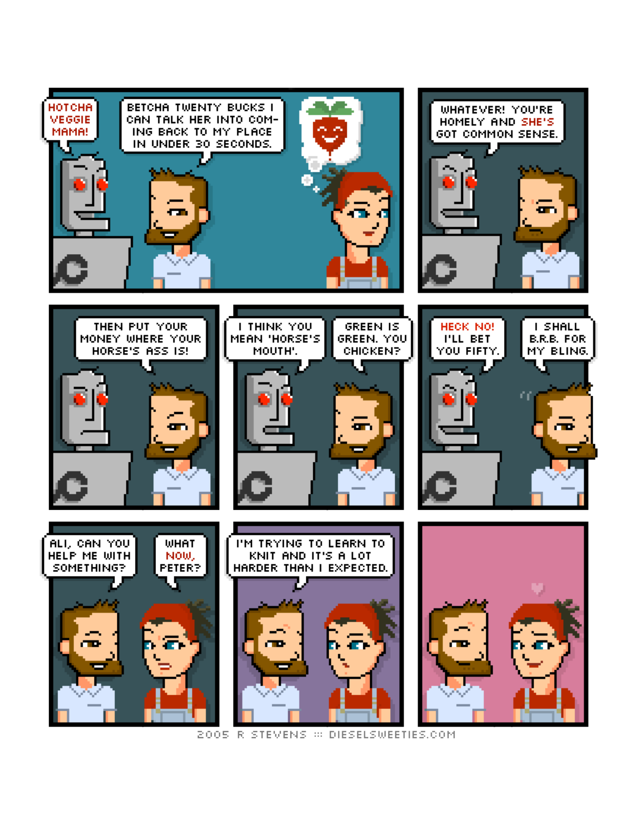 Diesel Sweeties (ebook volumes), page 103. Diesel Sweeties by R. Stevens, CC BY-NC. https://dieselsweeties.com/ebooks/