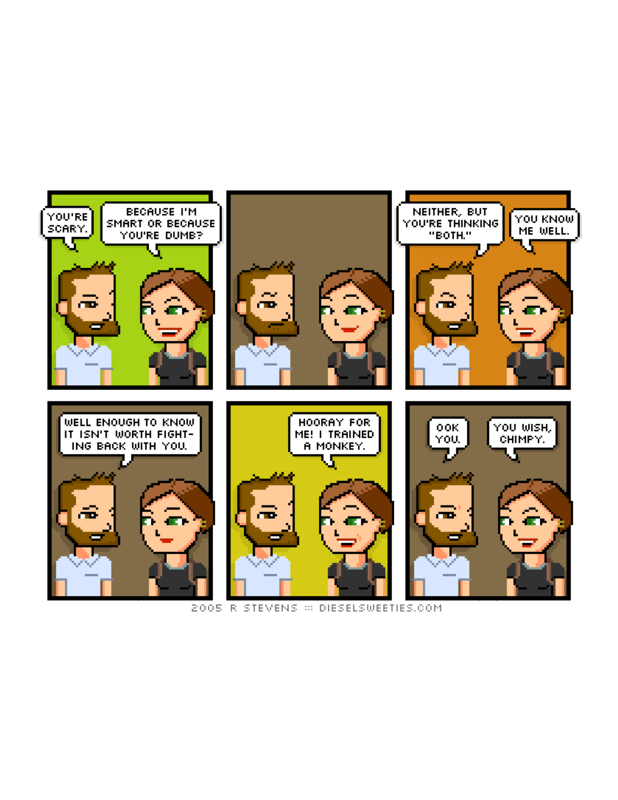 Diesel Sweeties (ebook volumes), page 110. Diesel Sweeties by R. Stevens, CC BY-NC. https://dieselsweeties.com/ebooks/