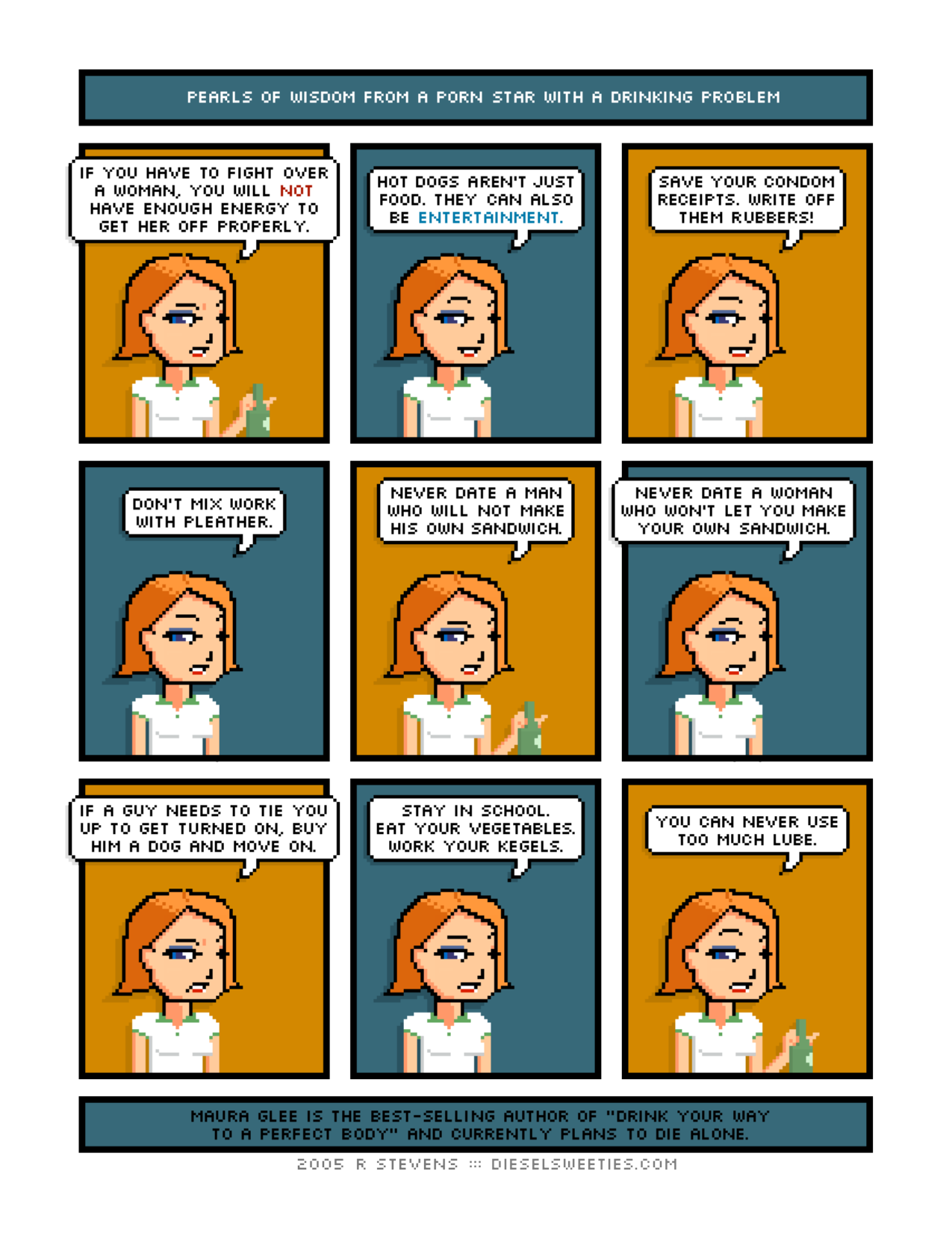 Diesel Sweeties (ebook volumes), page 116. Diesel Sweeties by R. Stevens, CC BY-NC. https://dieselsweeties.com/ebooks/