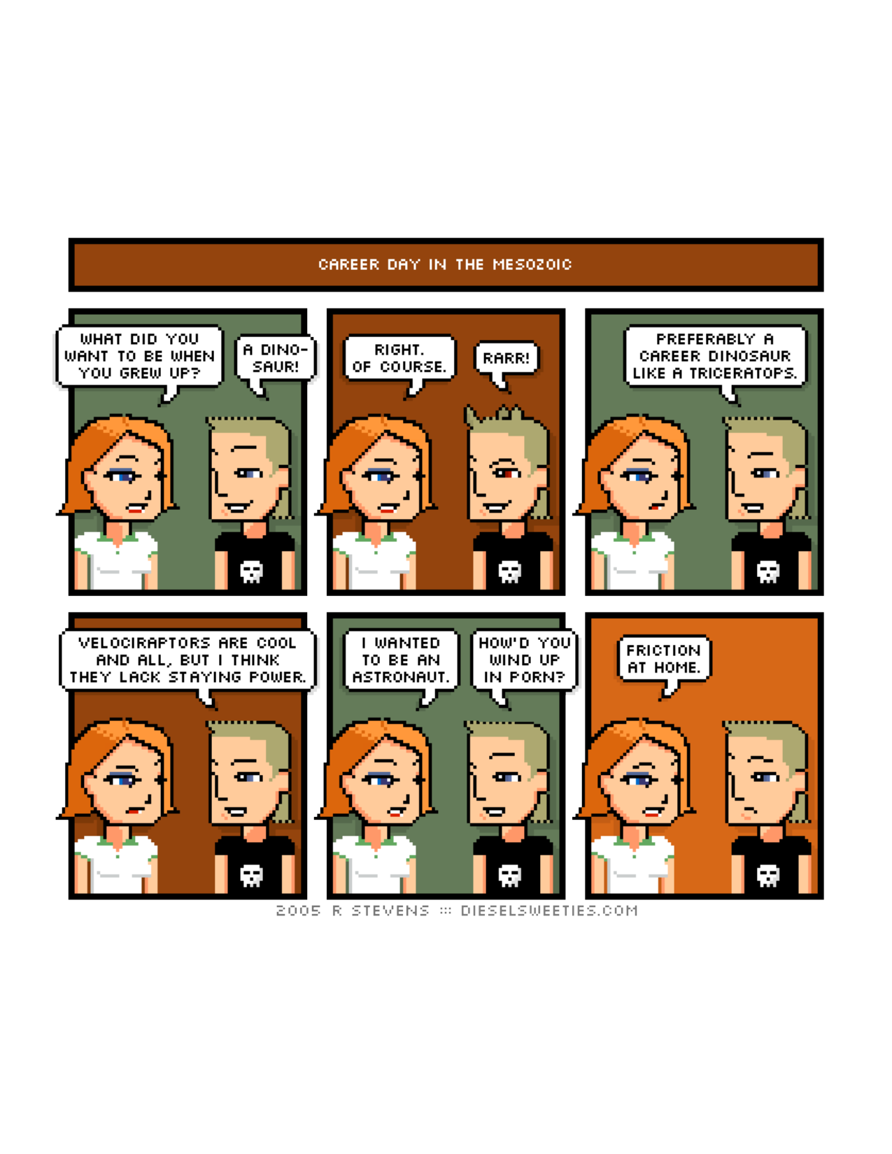 Diesel Sweeties (ebook volumes), page 123. Diesel Sweeties by R. Stevens, CC BY-NC. https://dieselsweeties.com/ebooks/