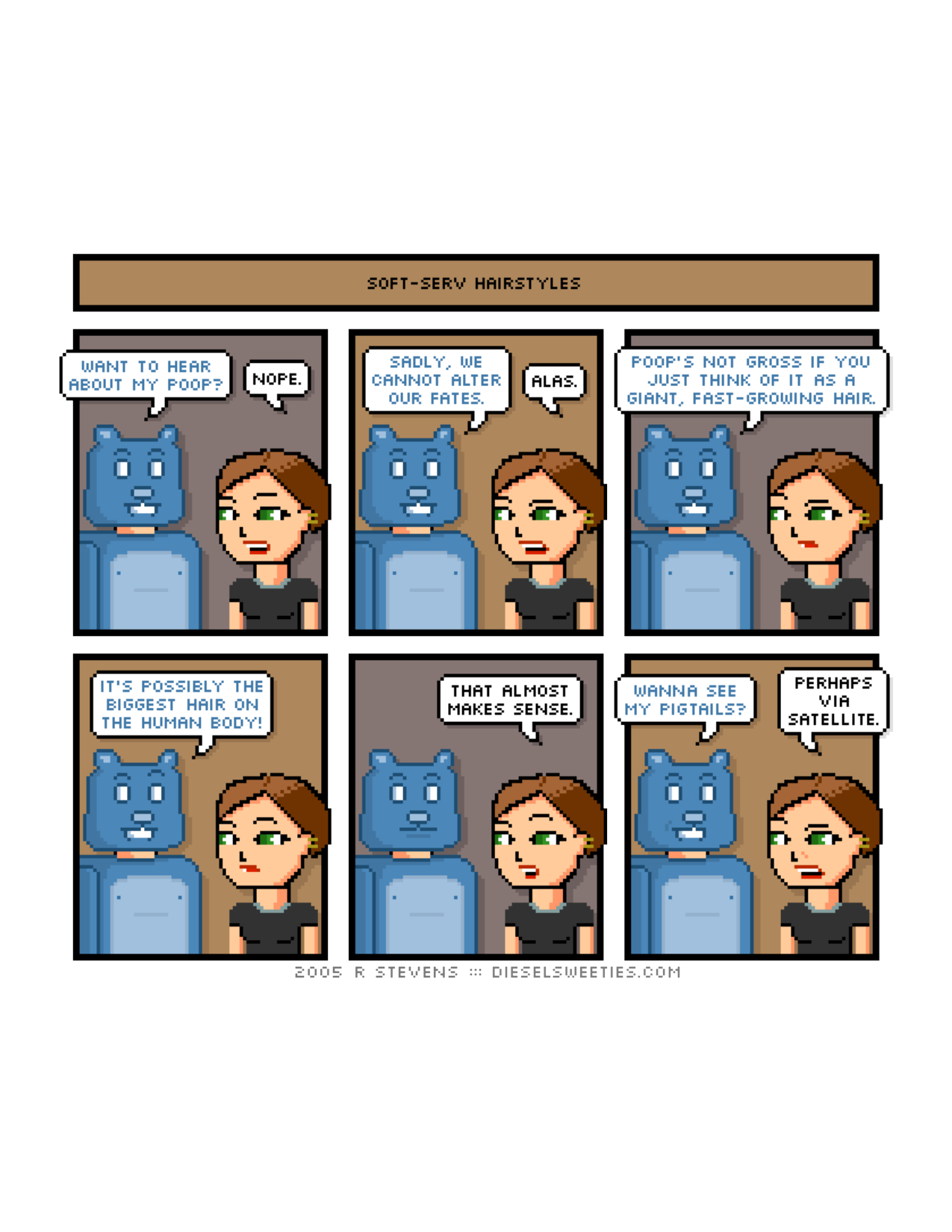 Diesel Sweeties (ebook volumes), page 126. Diesel Sweeties by R. Stevens, CC BY-NC. https://dieselsweeties.com/ebooks/