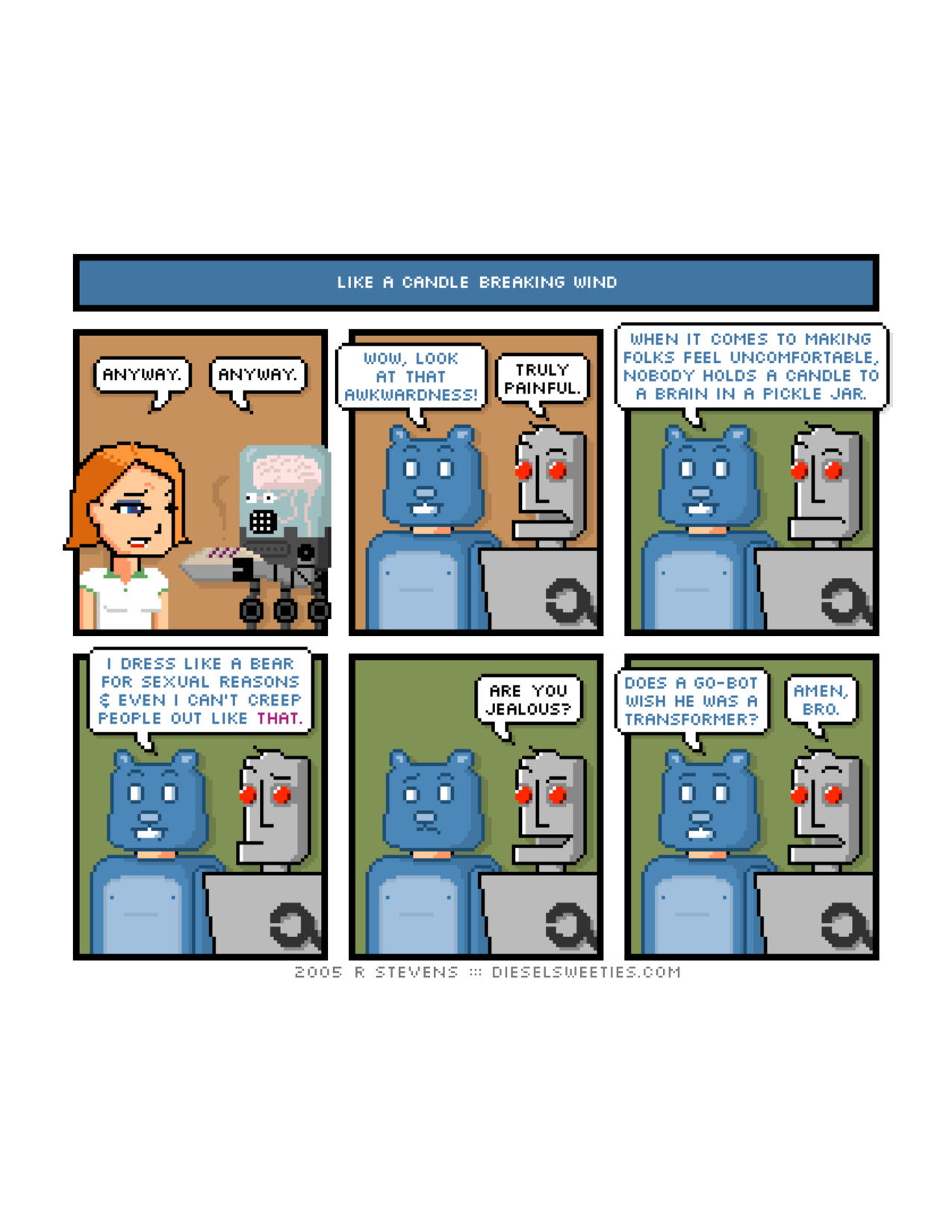 Diesel Sweeties (ebook volumes), page 132. Diesel Sweeties by R. Stevens, CC BY-NC. https://dieselsweeties.com/ebooks/