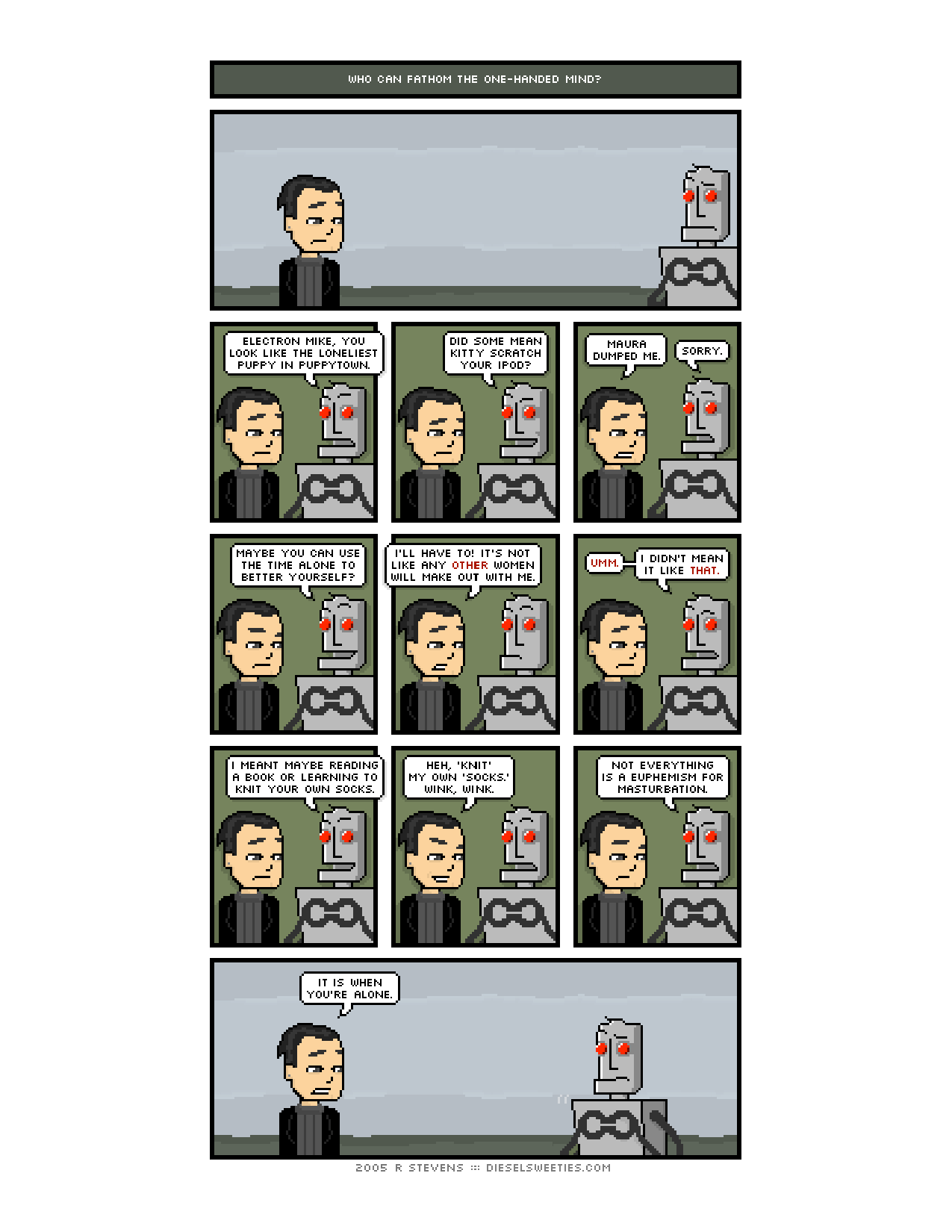 Diesel Sweeties (ebook volumes), page 141. Diesel Sweeties by R. Stevens, CC BY-NC. https://dieselsweeties.com/ebooks/