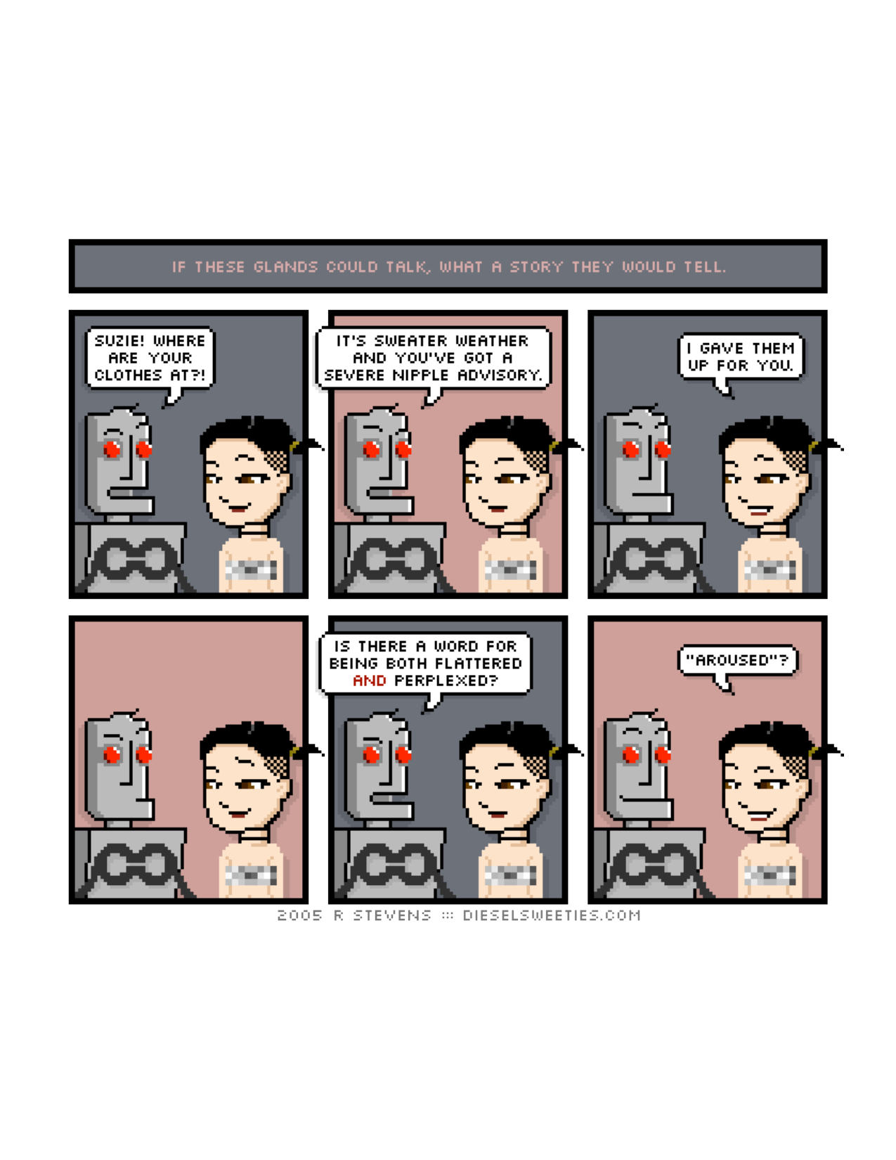 Diesel Sweeties (ebook volumes), page 143. Diesel Sweeties by R. Stevens, CC BY-NC. https://dieselsweeties.com/ebooks/