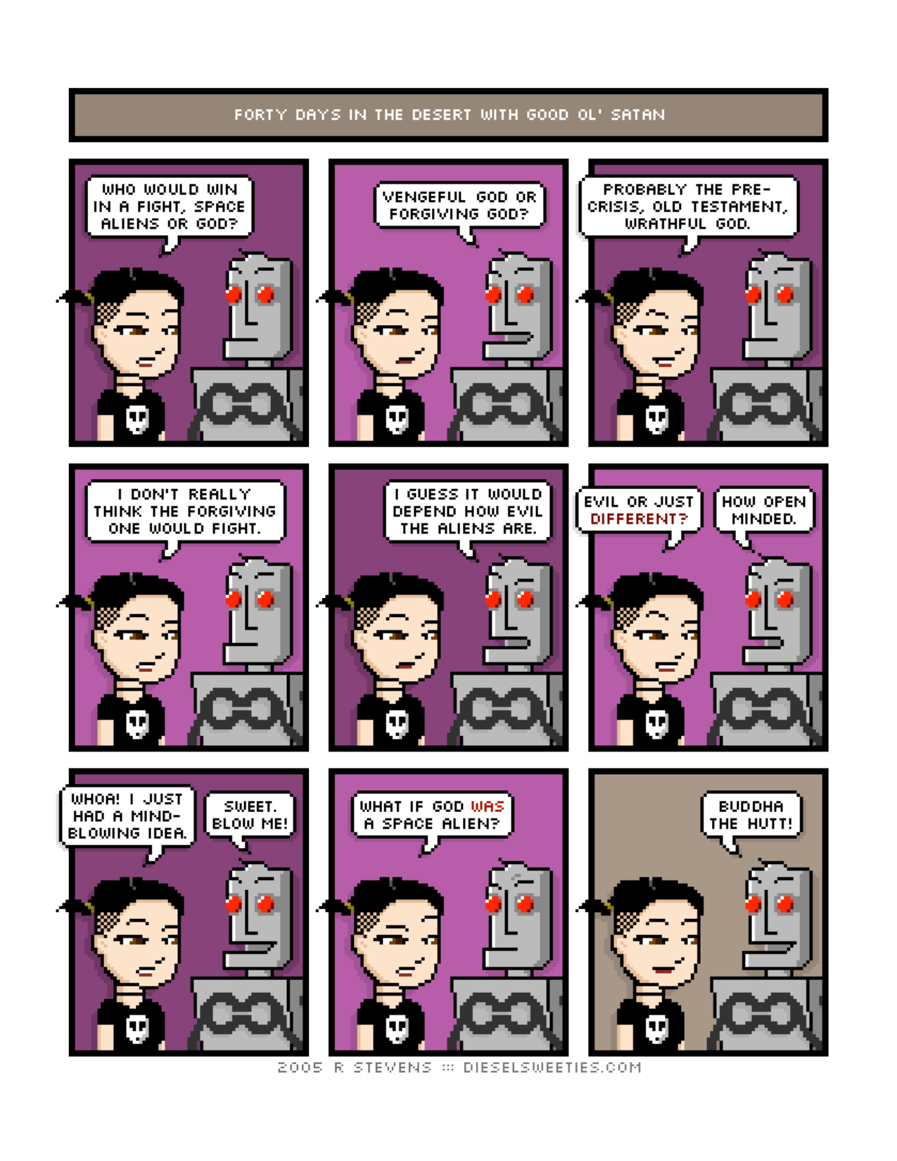 Diesel Sweeties (ebook volumes), page 155. Diesel Sweeties by R. Stevens, CC BY-NC. https://dieselsweeties.com/ebooks/