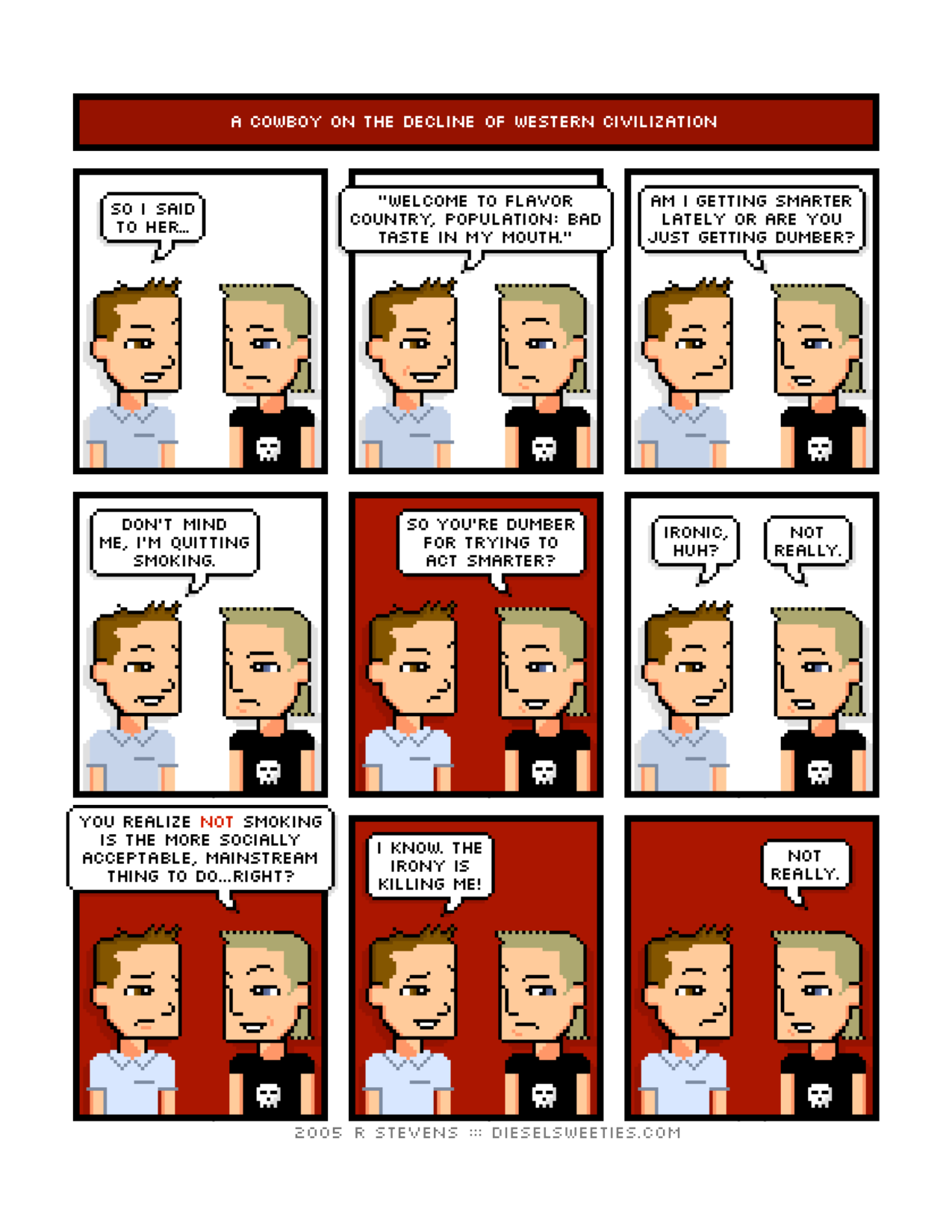 Diesel Sweeties (ebook volumes), page 158. Diesel Sweeties by R. Stevens, CC BY-NC. https://dieselsweeties.com/ebooks/