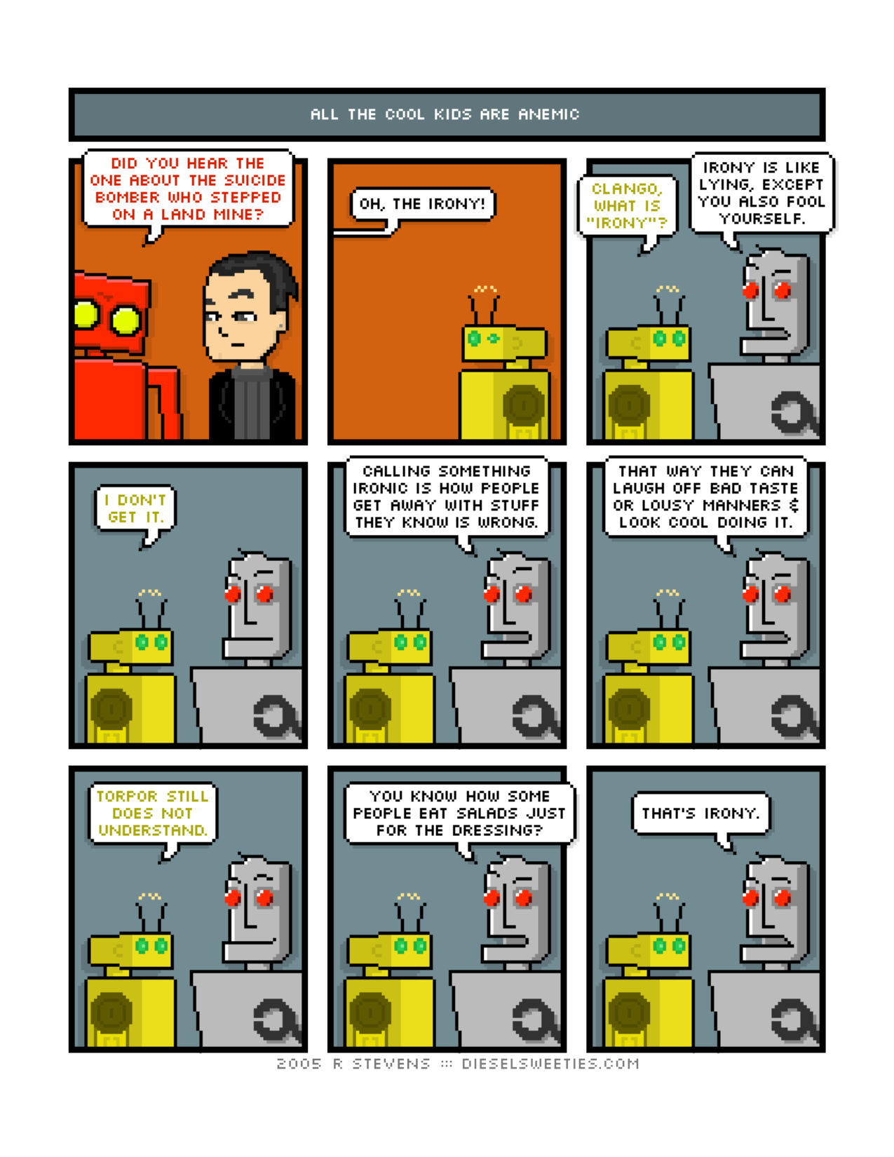 Diesel Sweeties (ebook volumes), page 160. Diesel Sweeties by R. Stevens, CC BY-NC. https://dieselsweeties.com/ebooks/