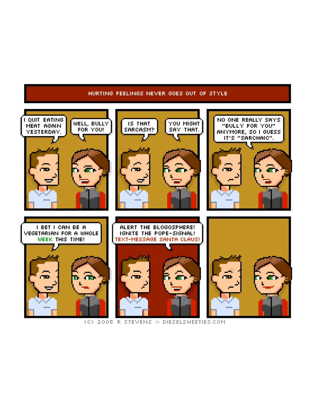 Diesel Sweeties (ebook volumes), page 162. Diesel Sweeties by R. Stevens, CC BY-NC. https://dieselsweeties.com/ebooks/