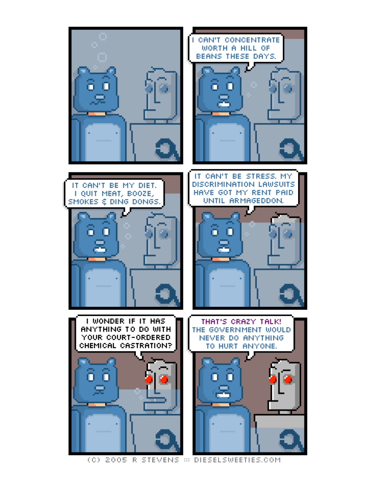Diesel Sweeties (ebook volumes), page 18. Diesel Sweeties by R. Stevens, CC BY-NC. https://dieselsweeties.com/ebooks/