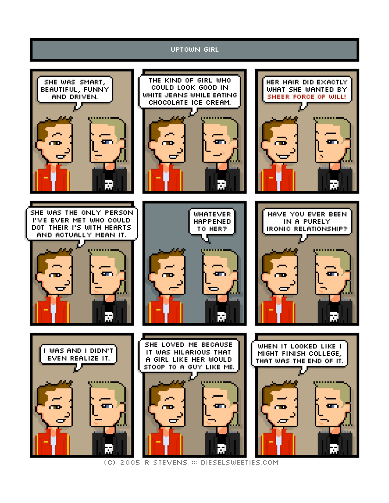 Diesel Sweeties (ebook volumes), page 189. Diesel Sweeties by R. Stevens, CC BY-NC. https://dieselsweeties.com/ebooks/