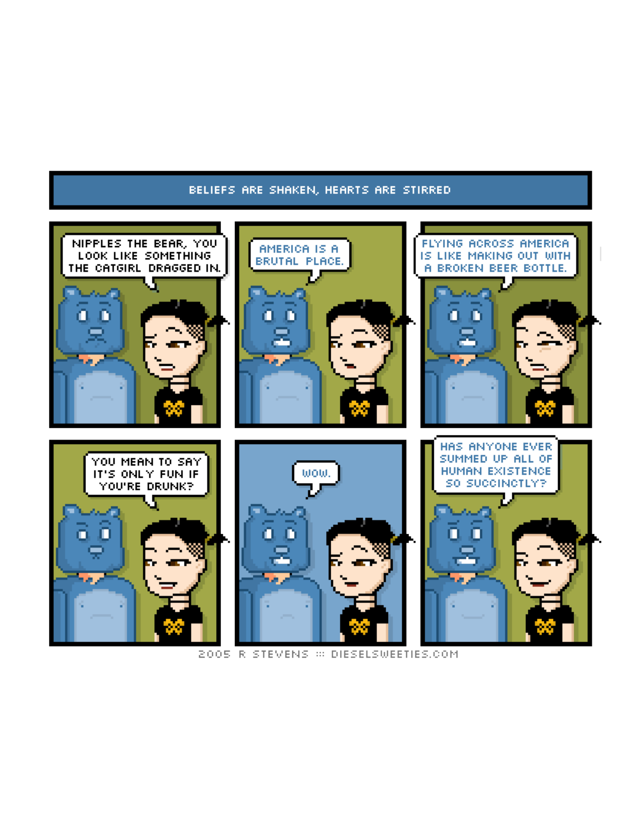 Diesel Sweeties (ebook volumes), page 195. Diesel Sweeties by R. Stevens, CC BY-NC. https://dieselsweeties.com/ebooks/