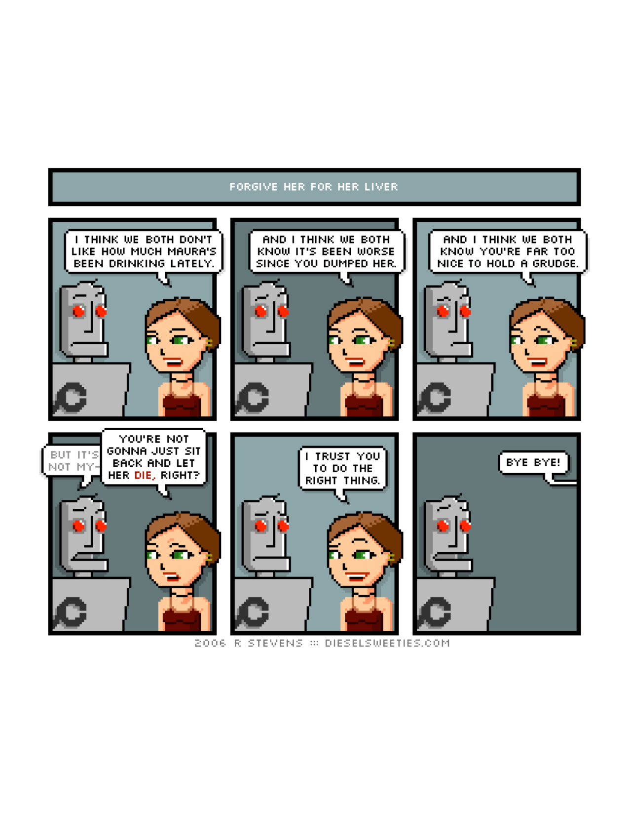 Diesel Sweeties (ebook volumes), page 199. Diesel Sweeties by R. Stevens, CC BY-NC. https://dieselsweeties.com/ebooks/