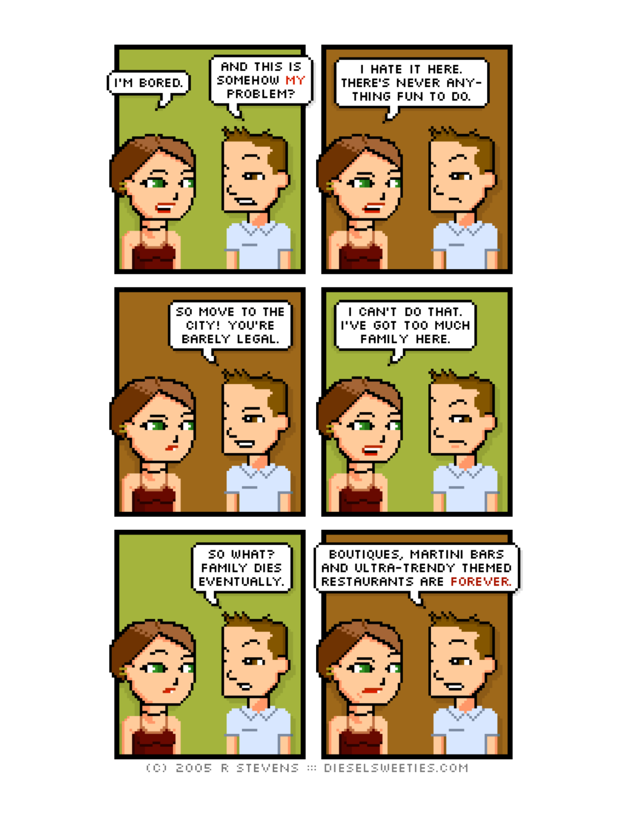 Diesel Sweeties (ebook volumes), page 32. Diesel Sweeties by R. Stevens, CC BY-NC. https://dieselsweeties.com/ebooks/