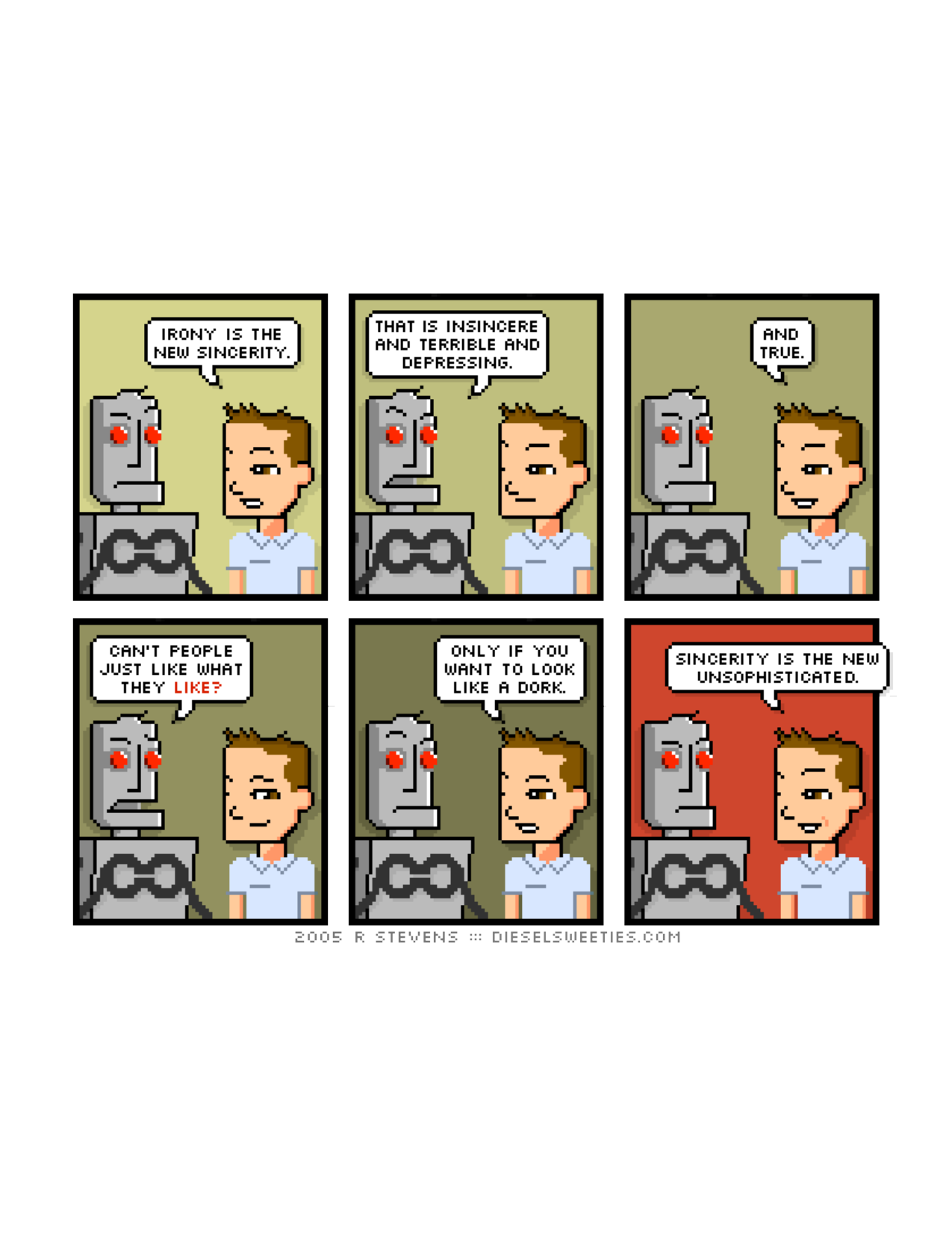 Diesel Sweeties (ebook volumes), page 48. Diesel Sweeties by R. Stevens, CC BY-NC. https://dieselsweeties.com/ebooks/