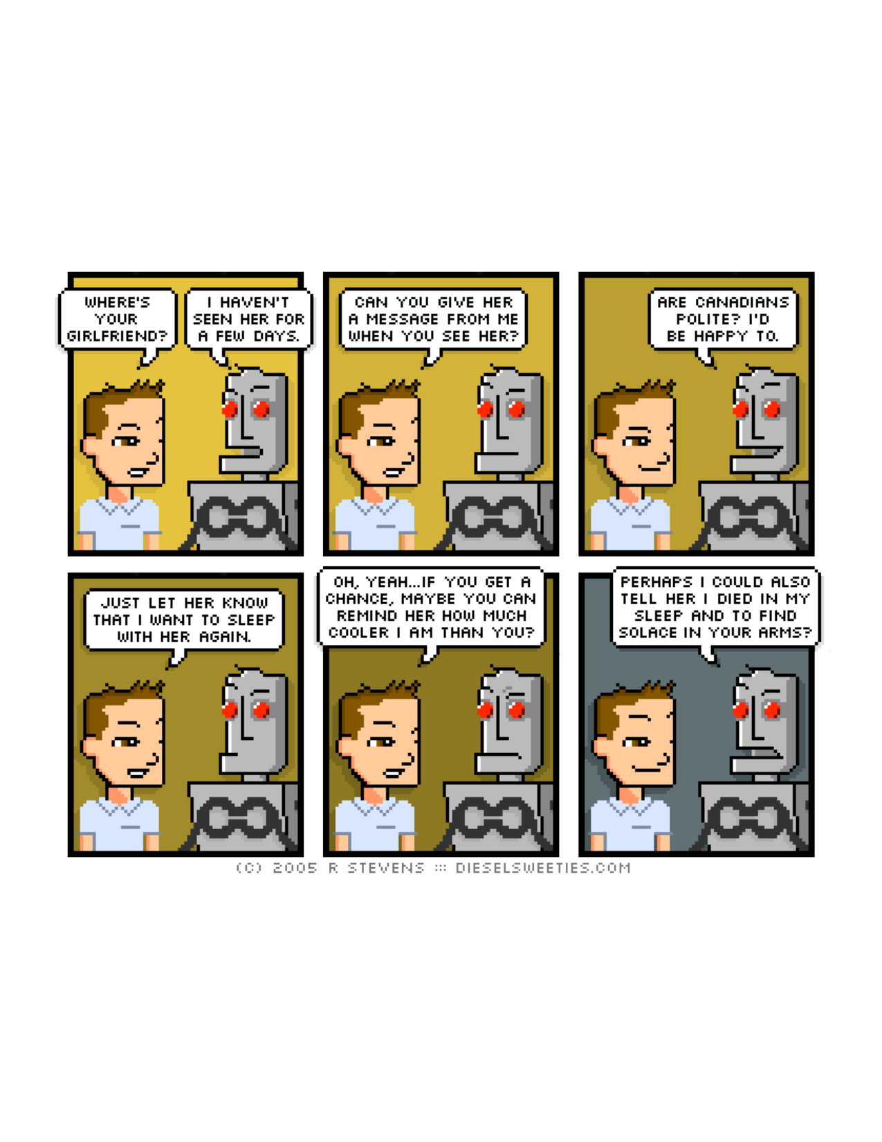 Diesel Sweeties (ebook volumes), page 53. Diesel Sweeties by R. Stevens, CC BY-NC. https://dieselsweeties.com/ebooks/