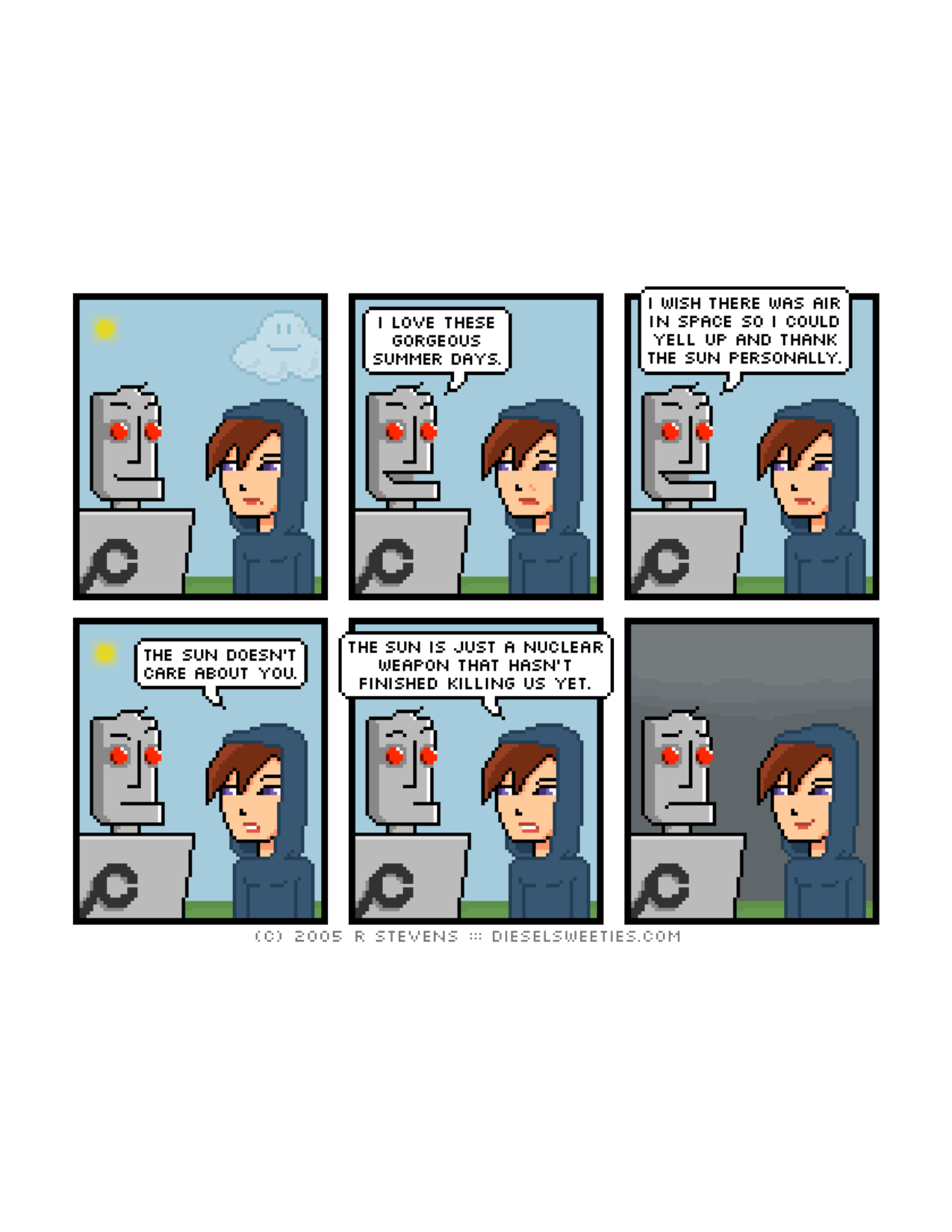 Diesel Sweeties (ebook volumes), page 64. Diesel Sweeties by R. Stevens, CC BY-NC. https://dieselsweeties.com/ebooks/