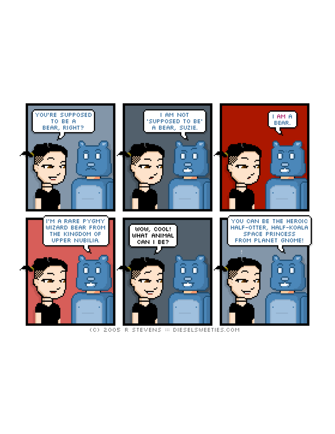 Diesel Sweeties (ebook volumes), page 73. Diesel Sweeties by R. Stevens, CC BY-NC. https://dieselsweeties.com/ebooks/