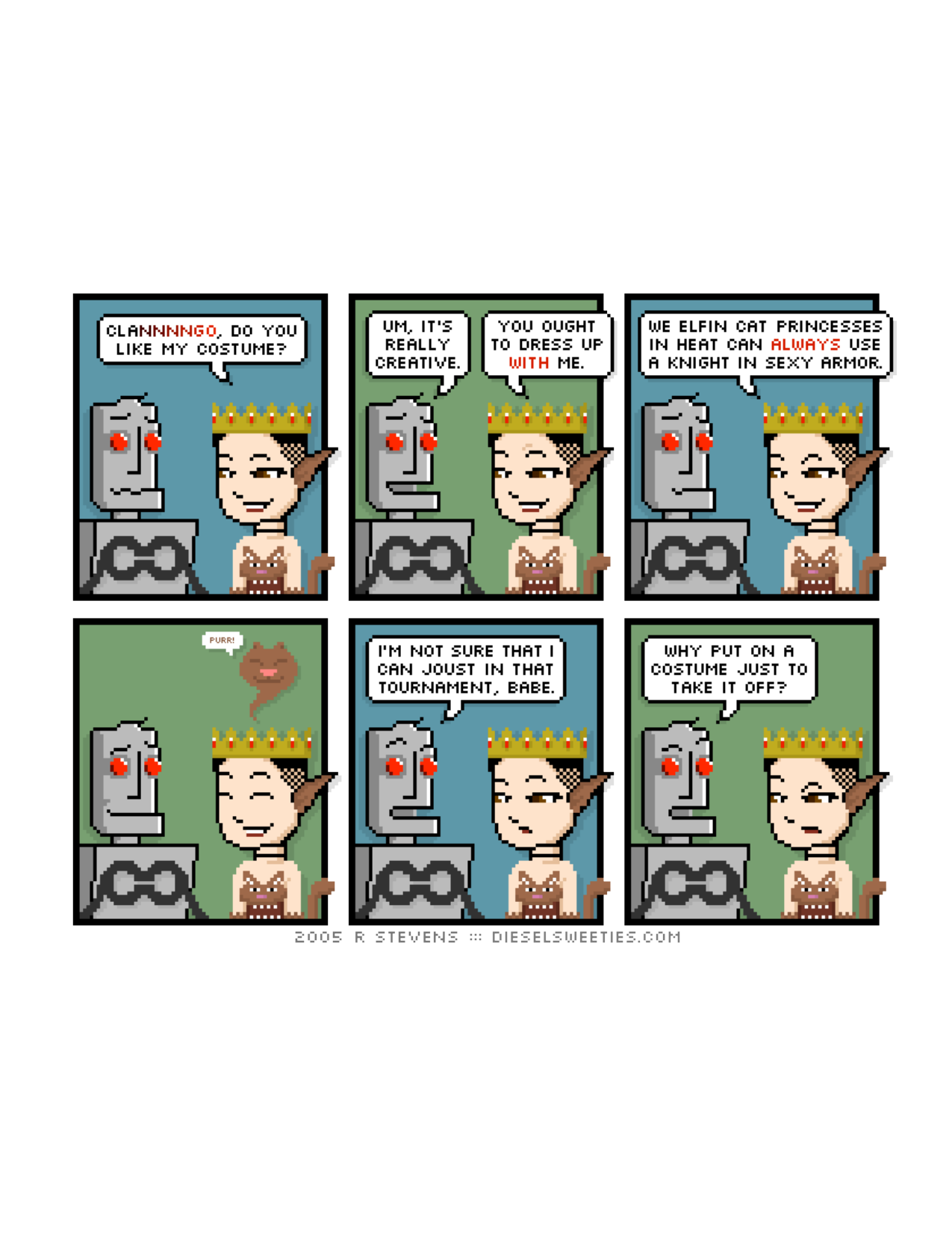 Diesel Sweeties (ebook volumes), page 82. Diesel Sweeties by R. Stevens, CC BY-NC. https://dieselsweeties.com/ebooks/