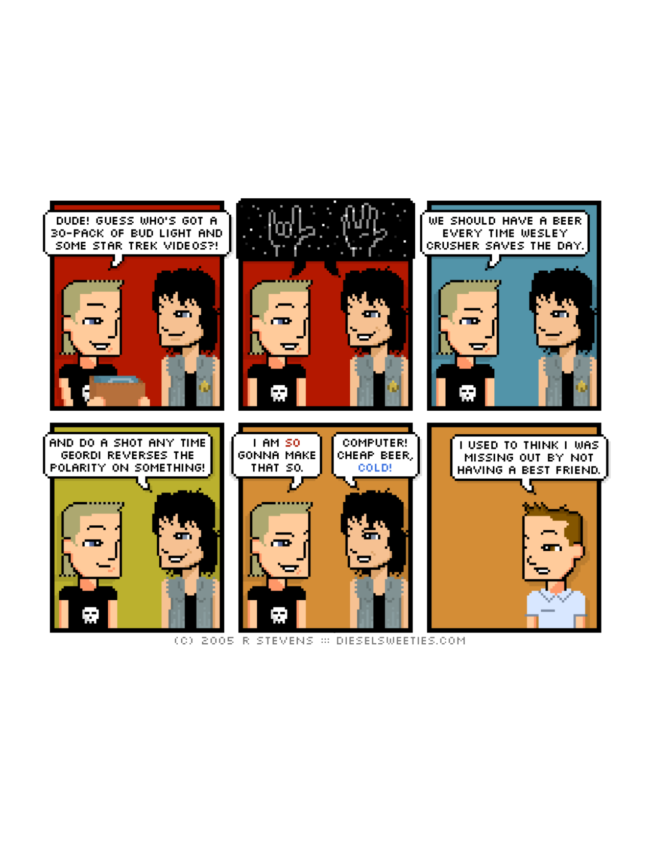 Diesel Sweeties (ebook volumes), page 86. Diesel Sweeties by R. Stevens, CC BY-NC. https://dieselsweeties.com/ebooks/