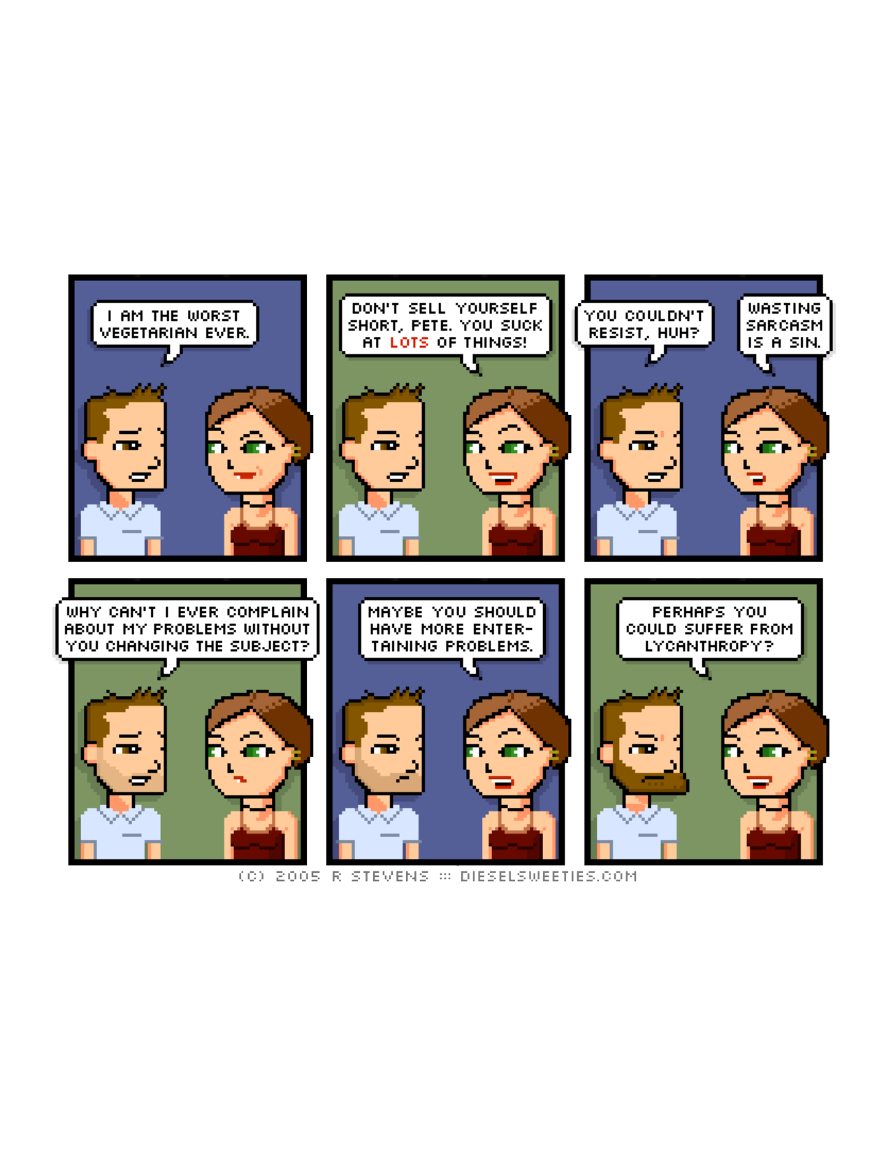 Diesel Sweeties (ebook volumes), page 93. Diesel Sweeties by R. Stevens, CC BY-NC. https://dieselsweeties.com/ebooks/