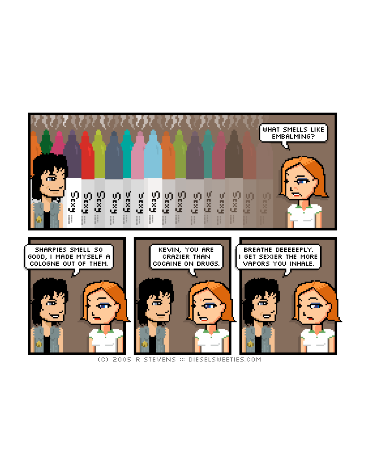 Diesel Sweeties (ebook volumes), page 96. Diesel Sweeties by R. Stevens, CC BY-NC. https://dieselsweeties.com/ebooks/