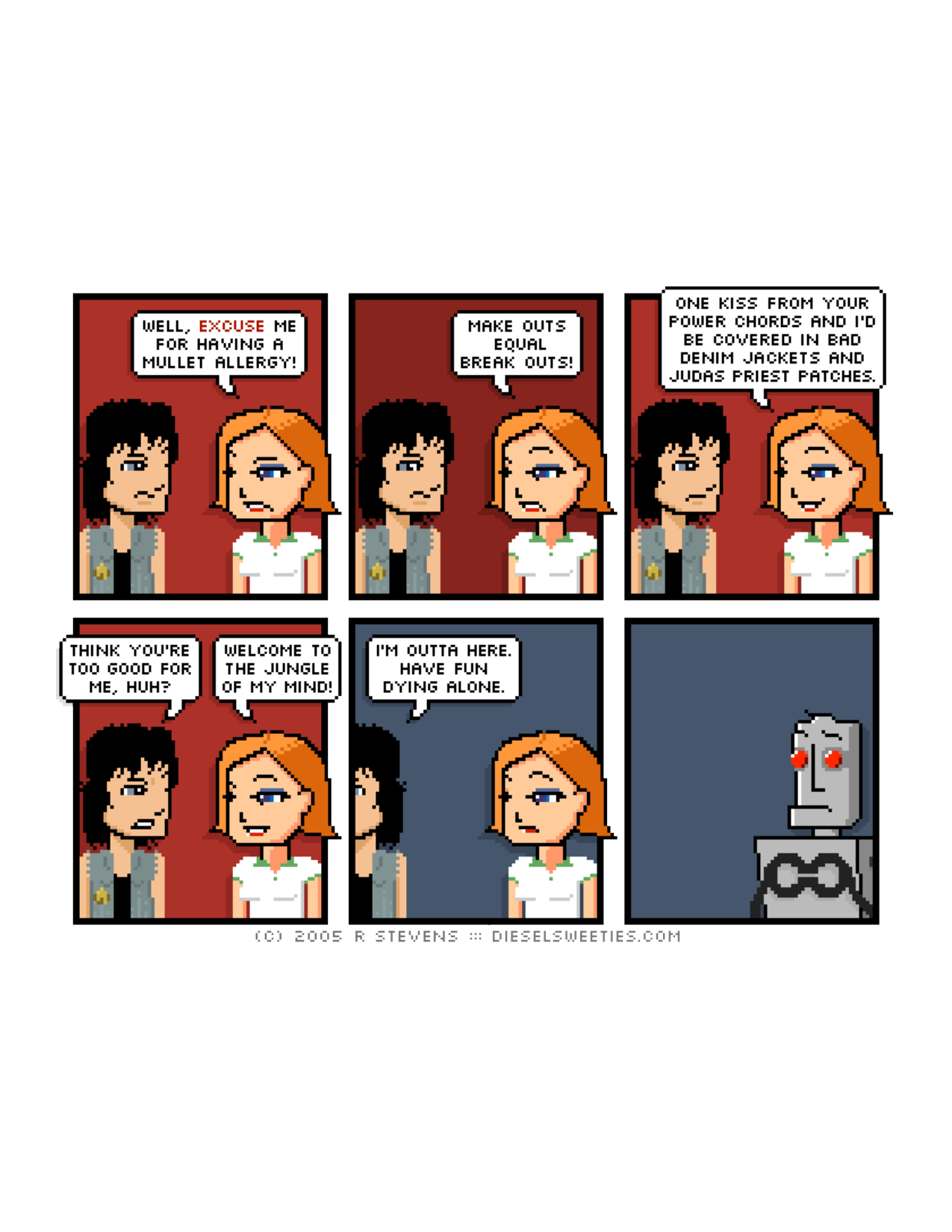 Diesel Sweeties (ebook volumes), page 100. Diesel Sweeties by R. Stevens, CC BY-NC. https://dieselsweeties.com/ebooks/