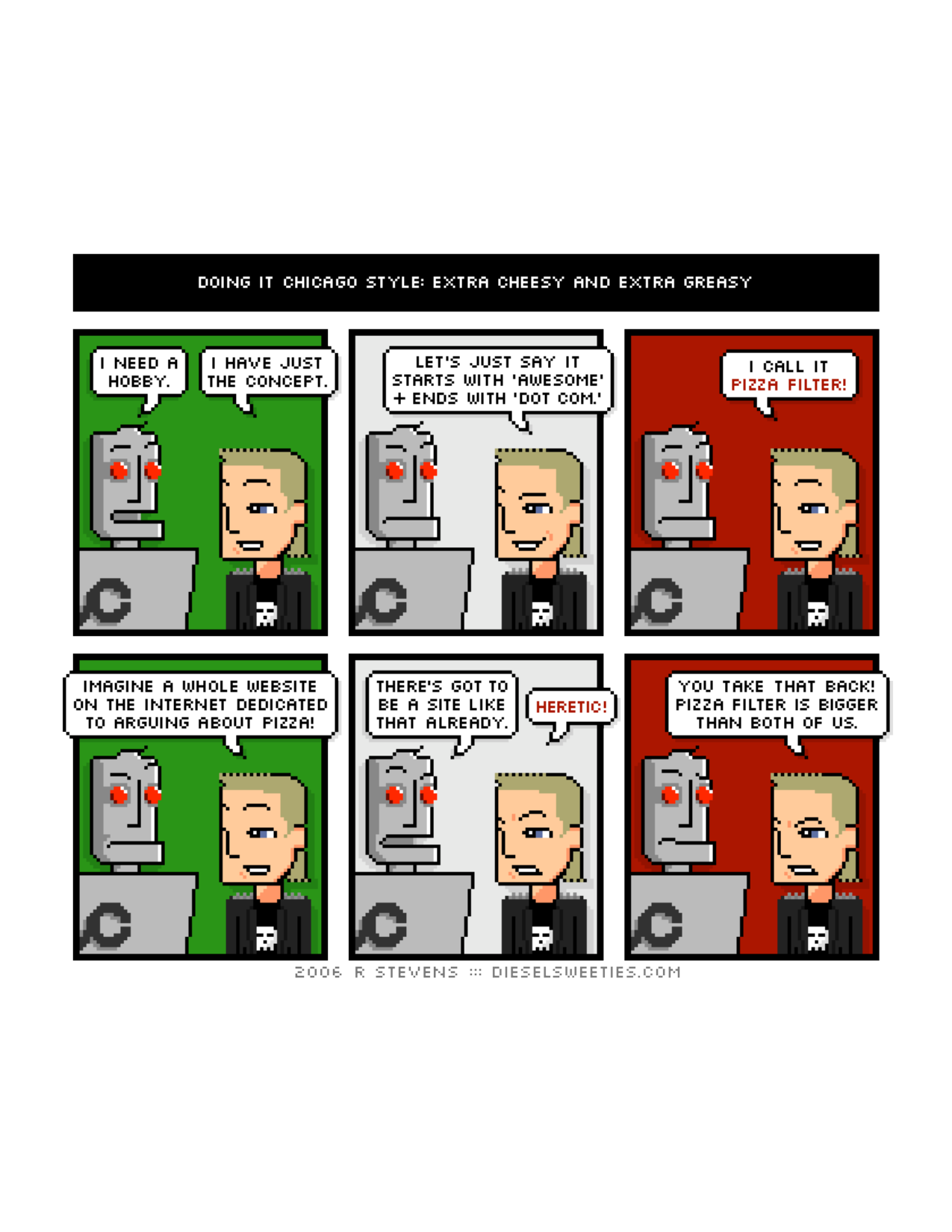 Diesel Sweeties (ebook volumes), page 2. Diesel Sweeties by R. Stevens, CC BY-NC. https://dieselsweeties.com/ebooks/
